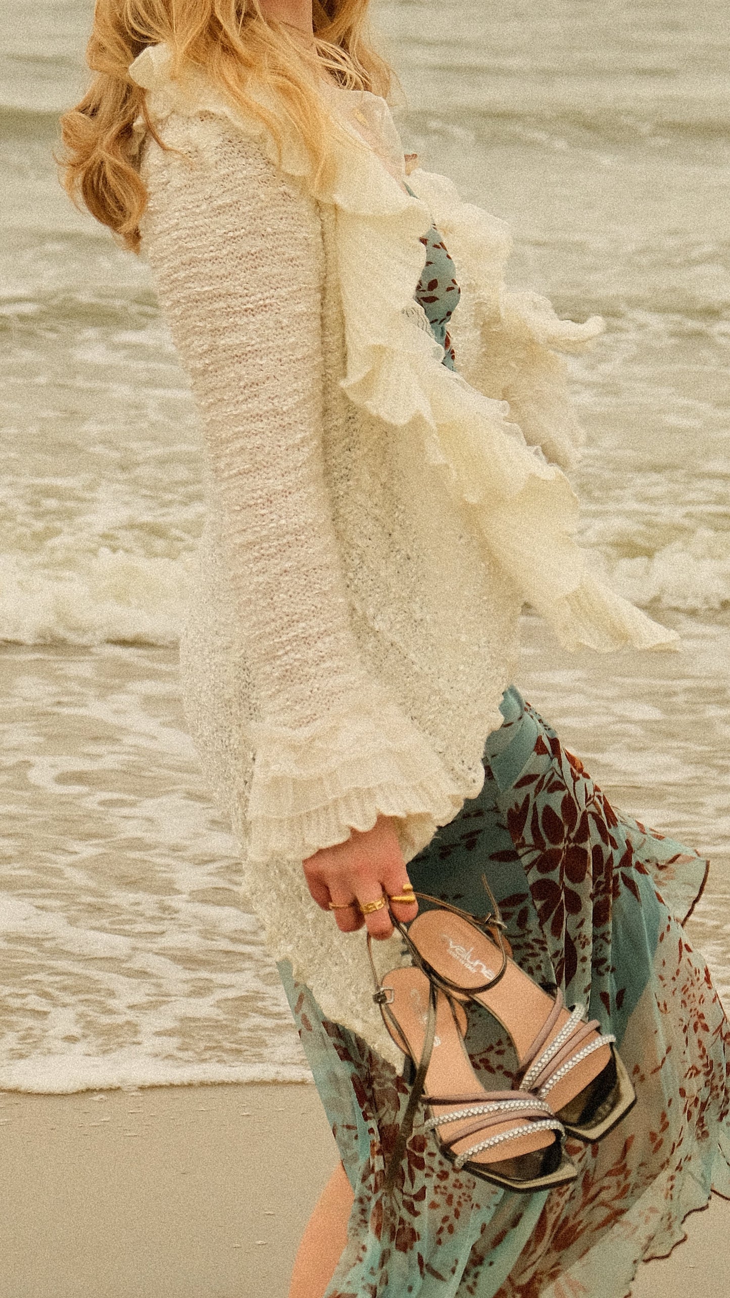 Morning Mist Siren cardigan (S/M, M)