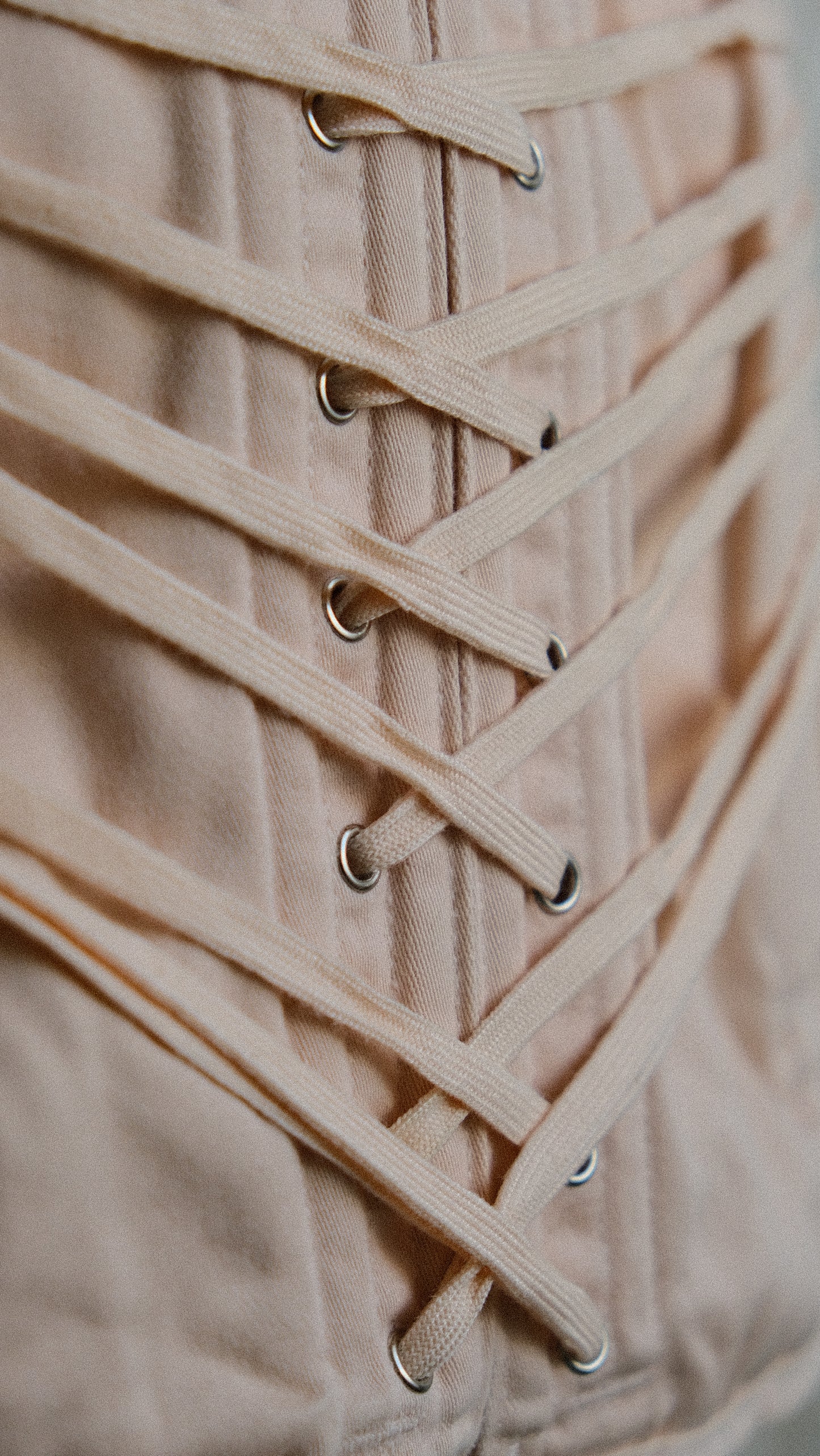 Antique Blush Garter skirt (S/M, M)