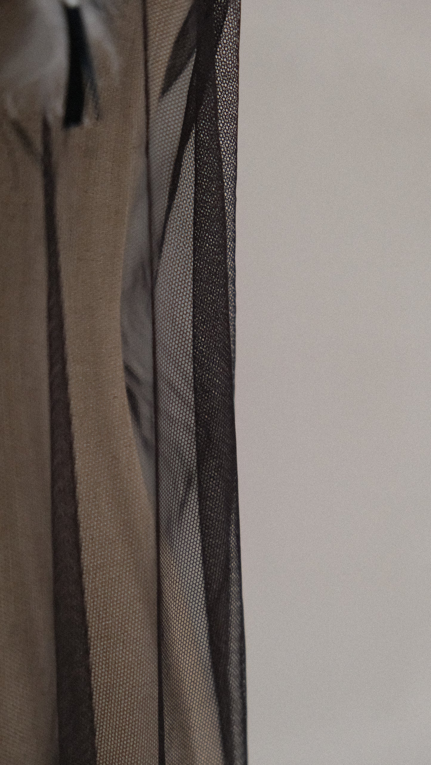 Sheer Feather French babydoll (L)