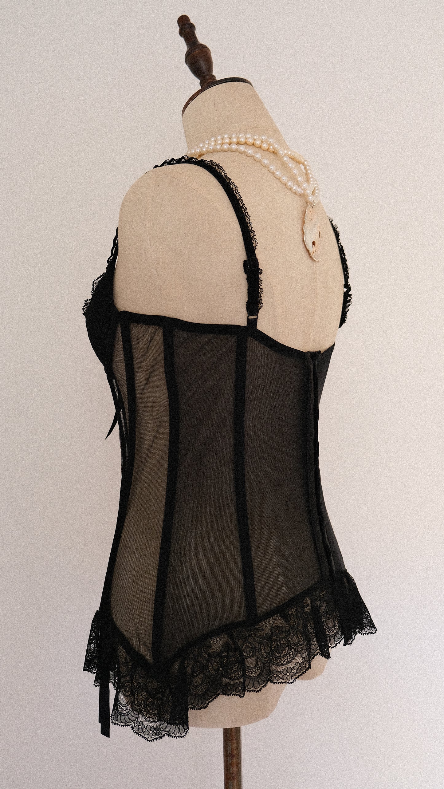 Vintage French Dusk corset (36B/80B)