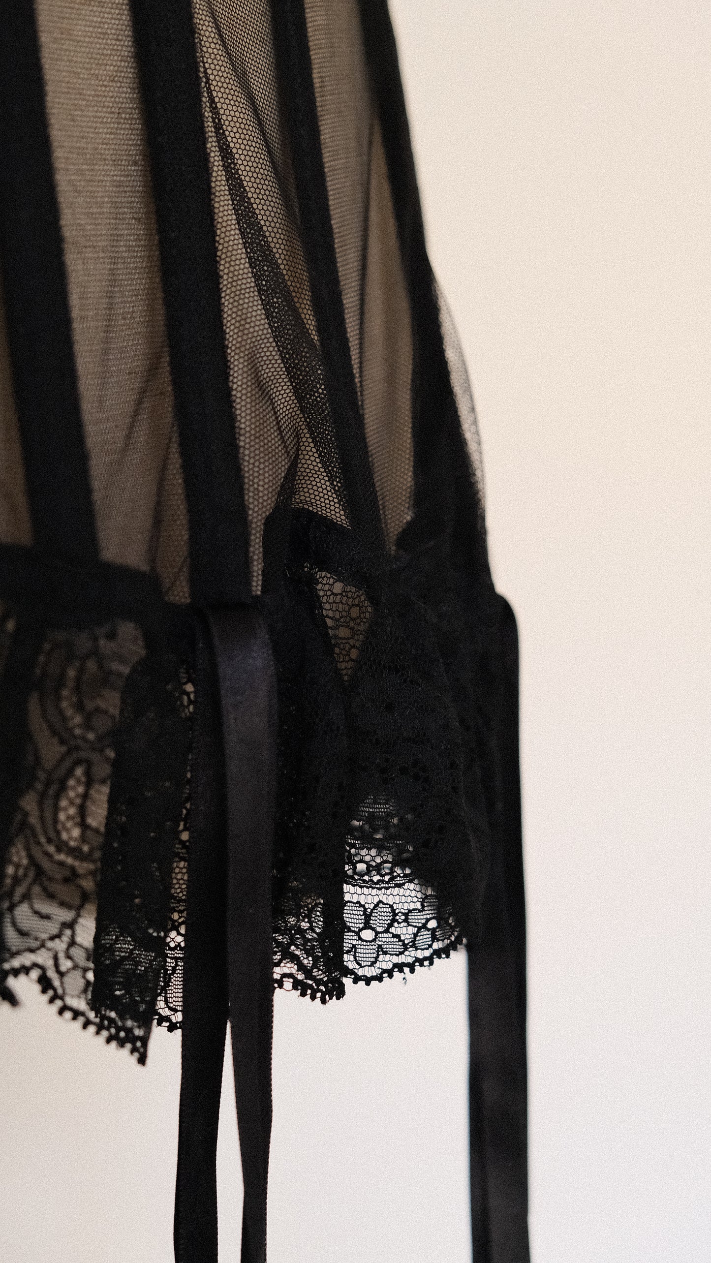 Vintage French Dusk corset (36B/80B)