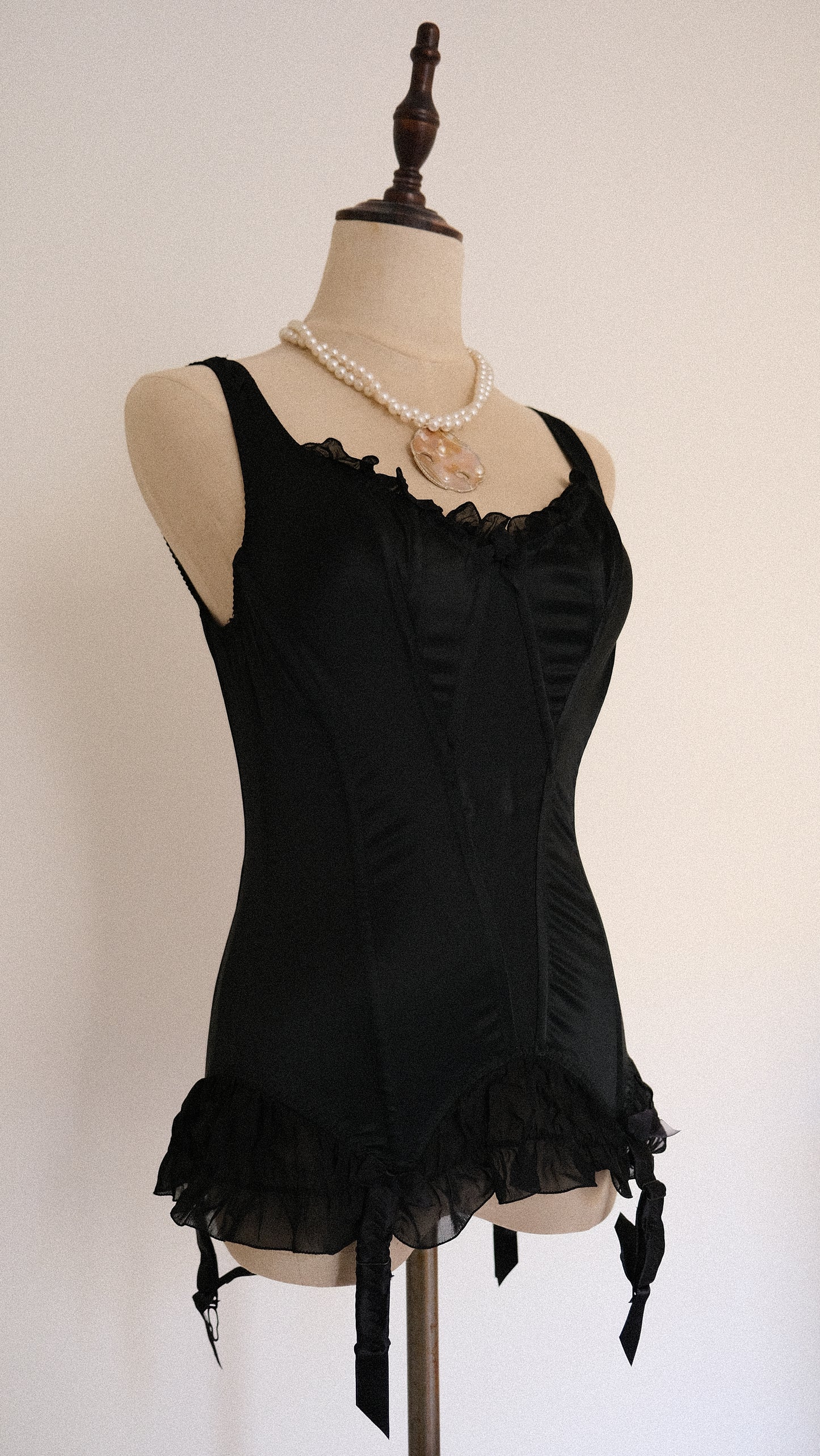 Vintage French grunge bustier (36B/80B)