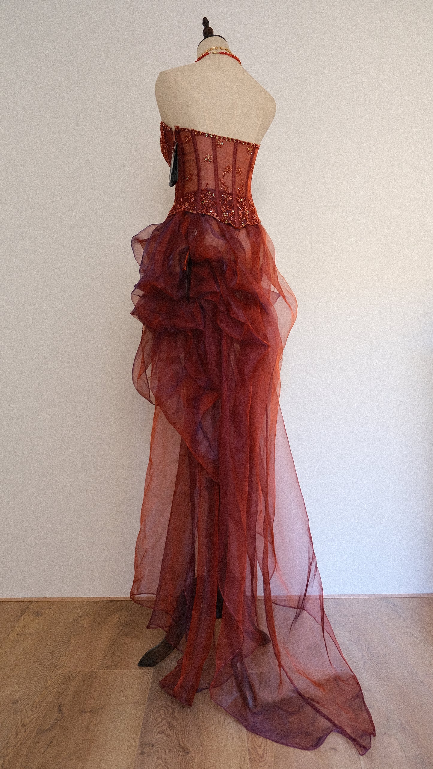 Wine red vintage 3 piece set (XS/S, S)