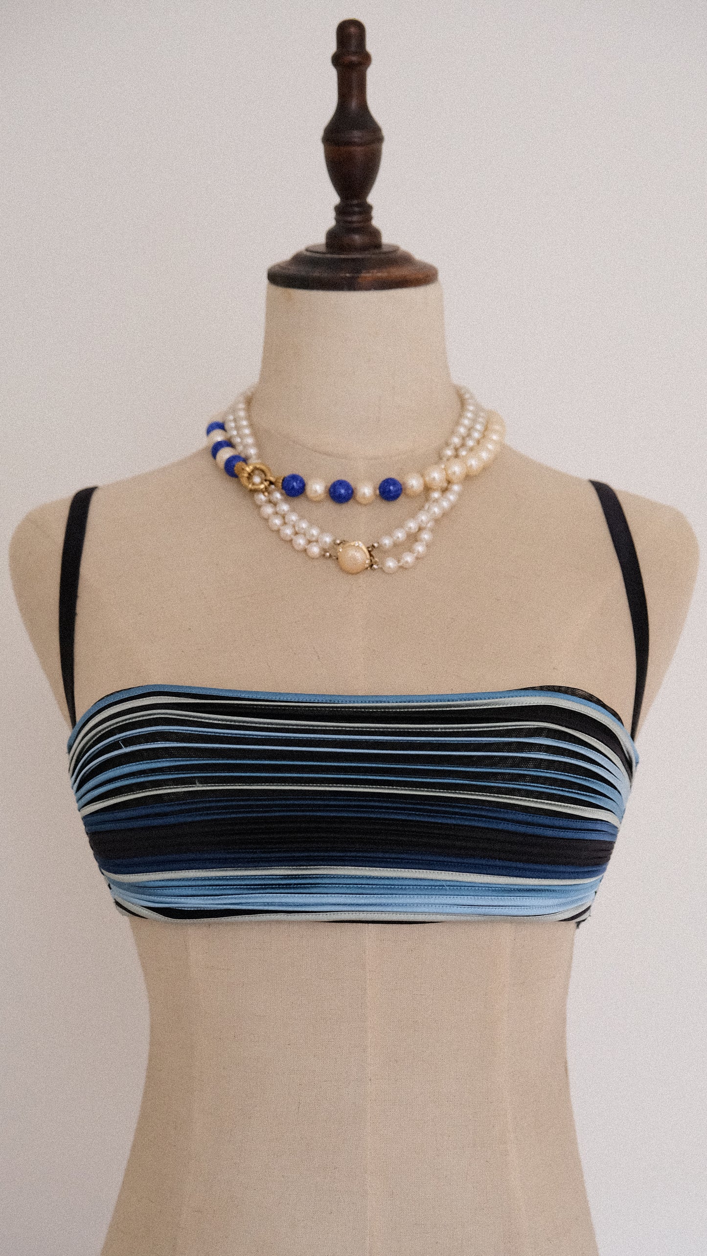 Pleated Ocean La Perla bra (32C/70C)