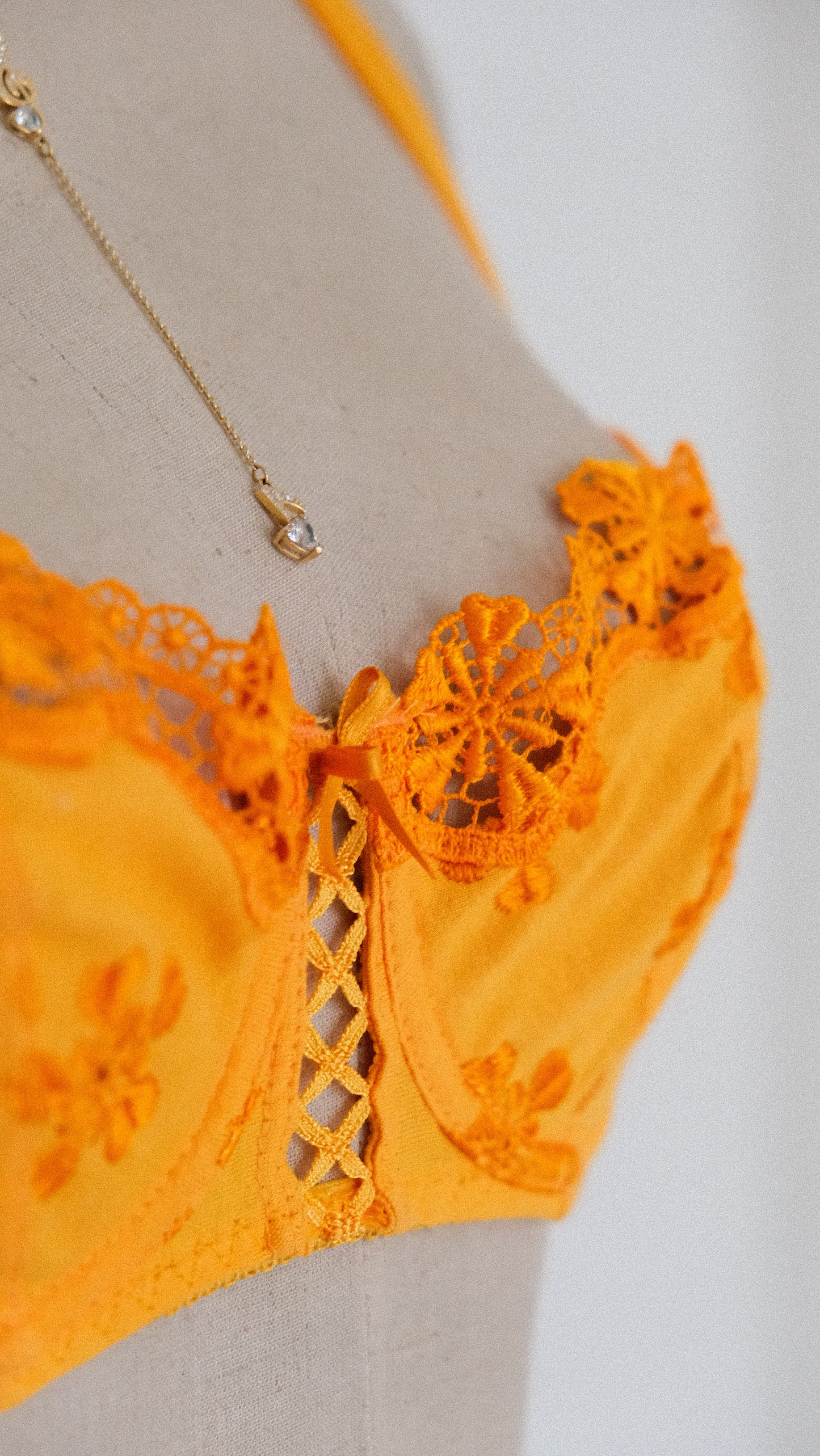 Vintage Citrus bra (32B/70B)