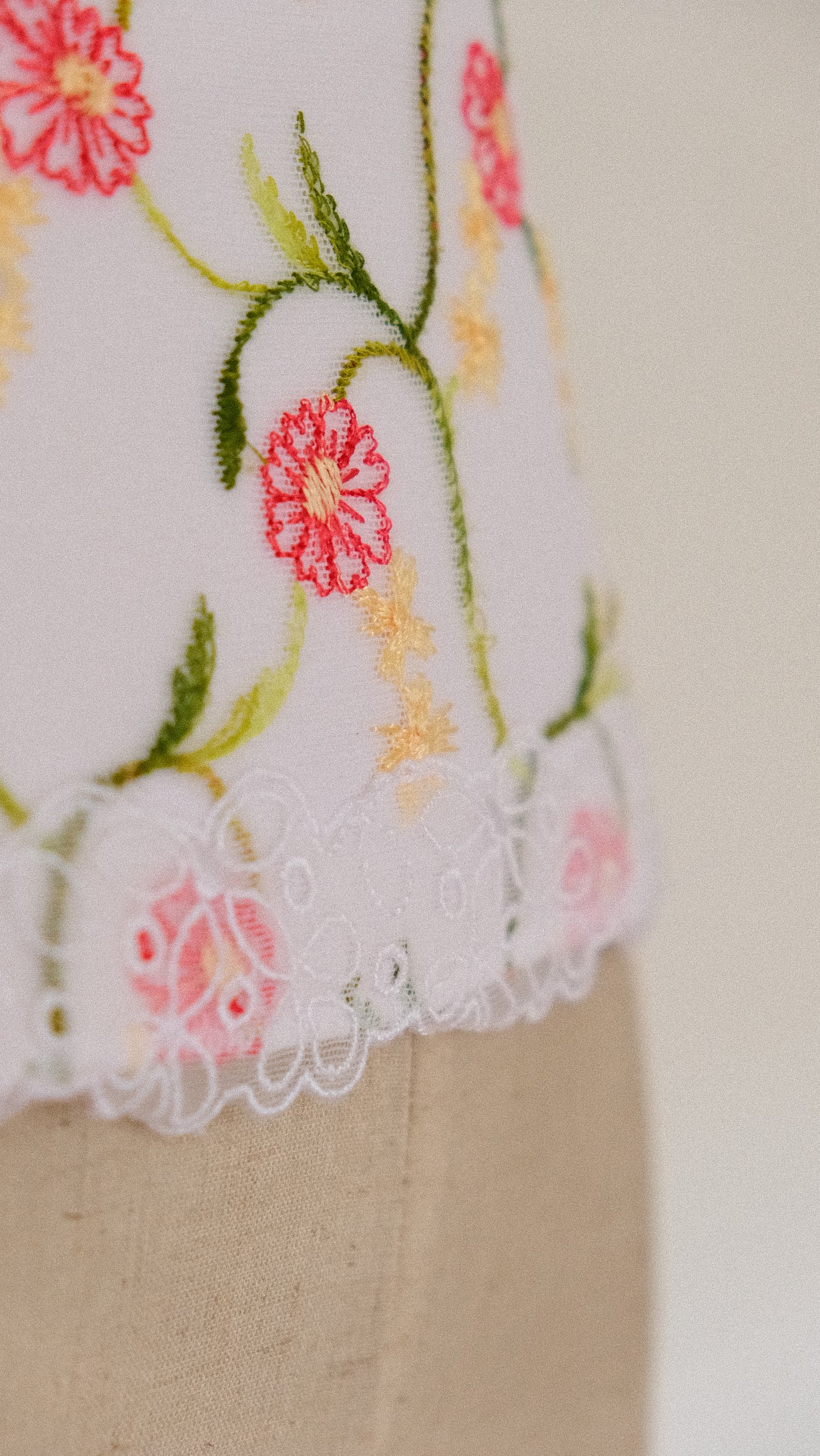 Vintage Floral French bustier (M)