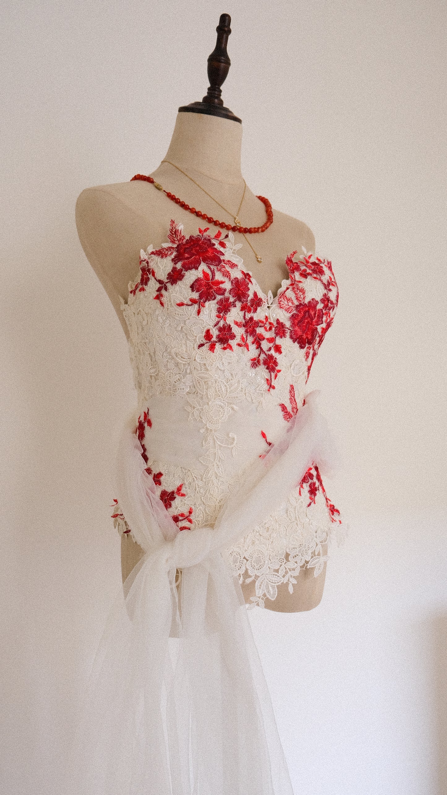 Vintage one of one Bridal Romance corset (70/32)