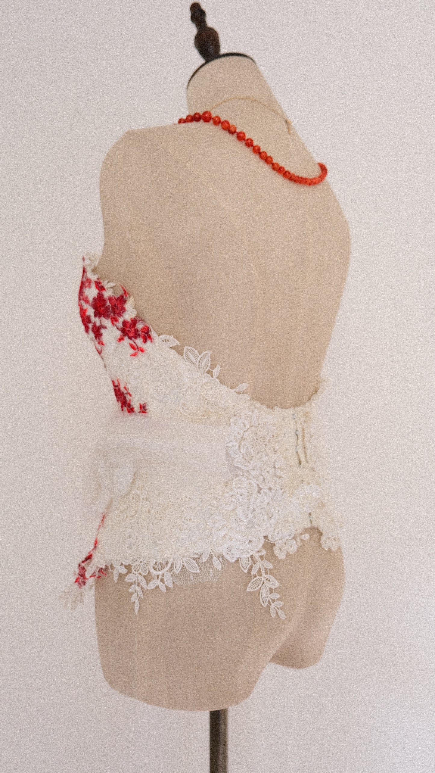 Vintage one of one Bridal Romance corset (70/32)