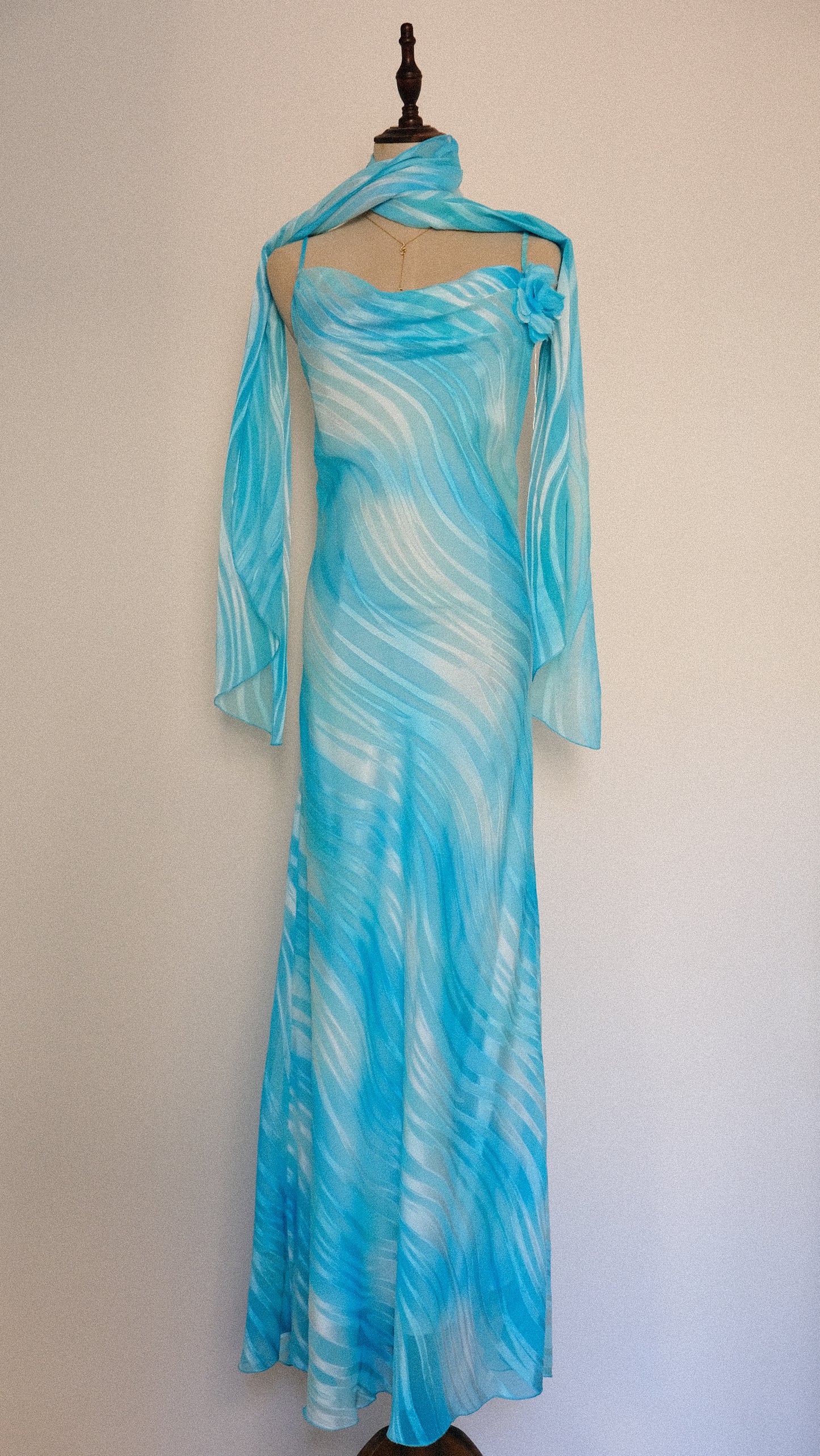 Seafoam Current dress (S, S/M)