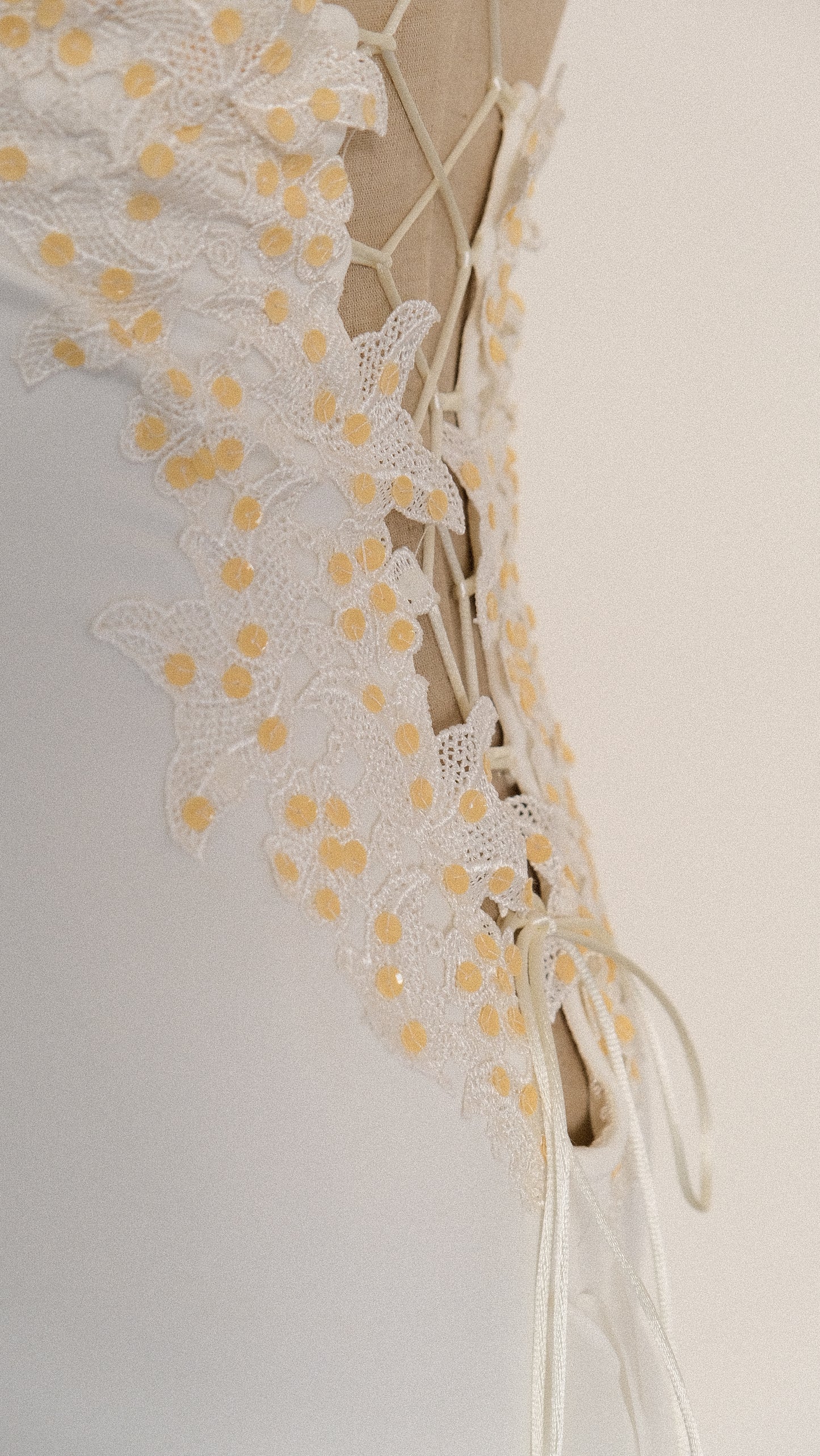 Bridal Lunaria corset dress (M)