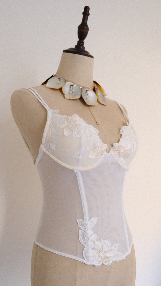 Malizia Floral corset (80B/36B)