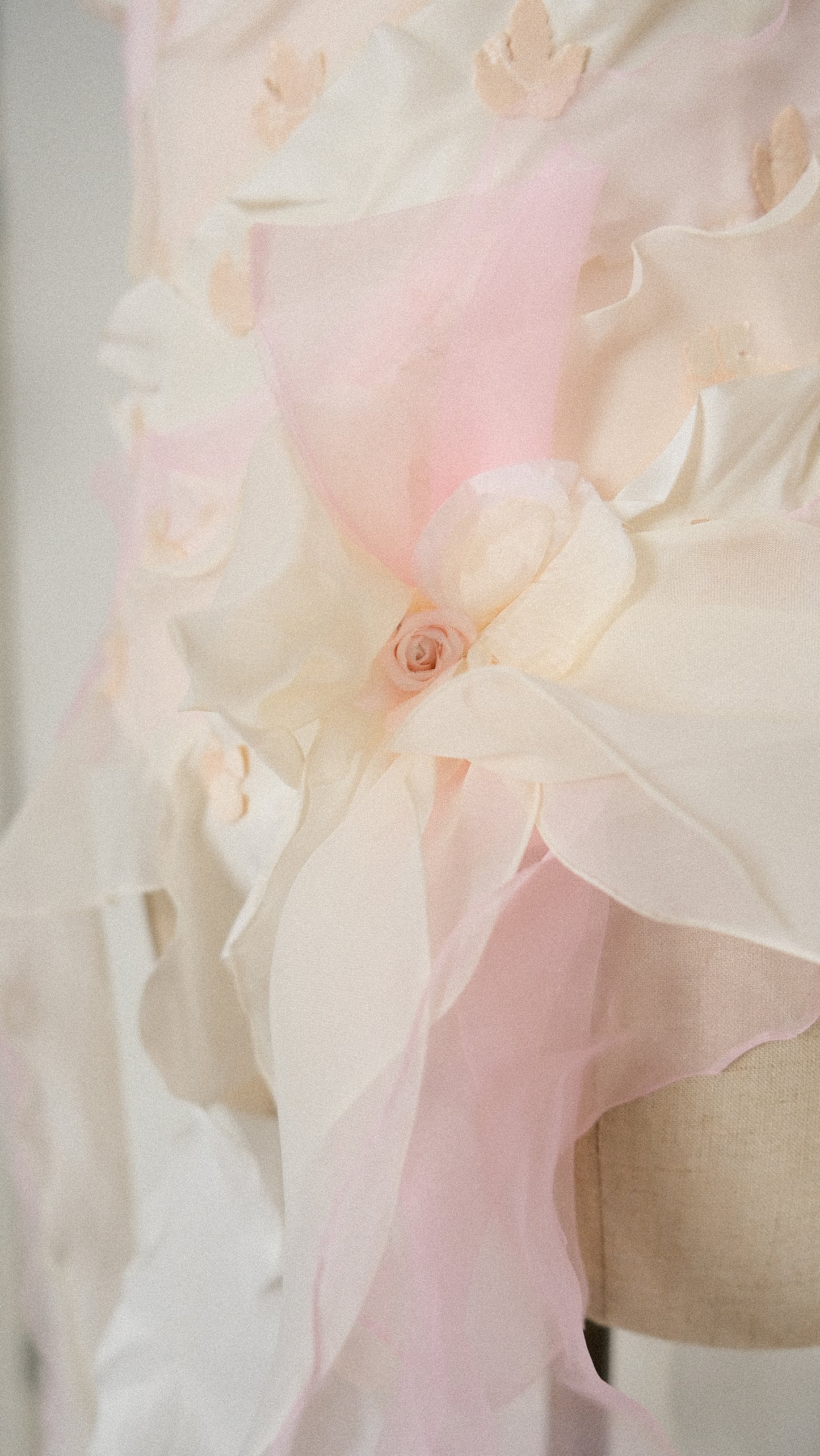 Delicate floral petal corset (65/70, 30/32)