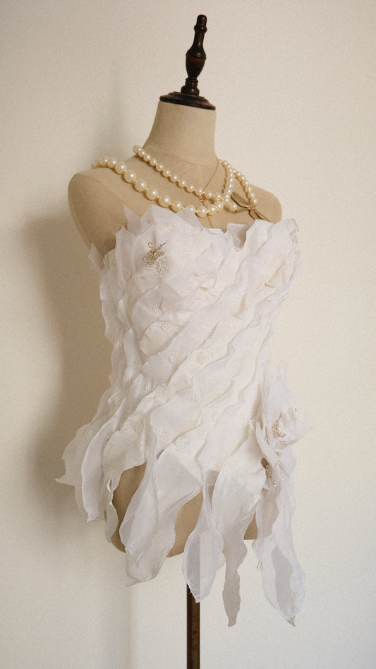 Magical fairy bridal bustier (XS/S, C cup)