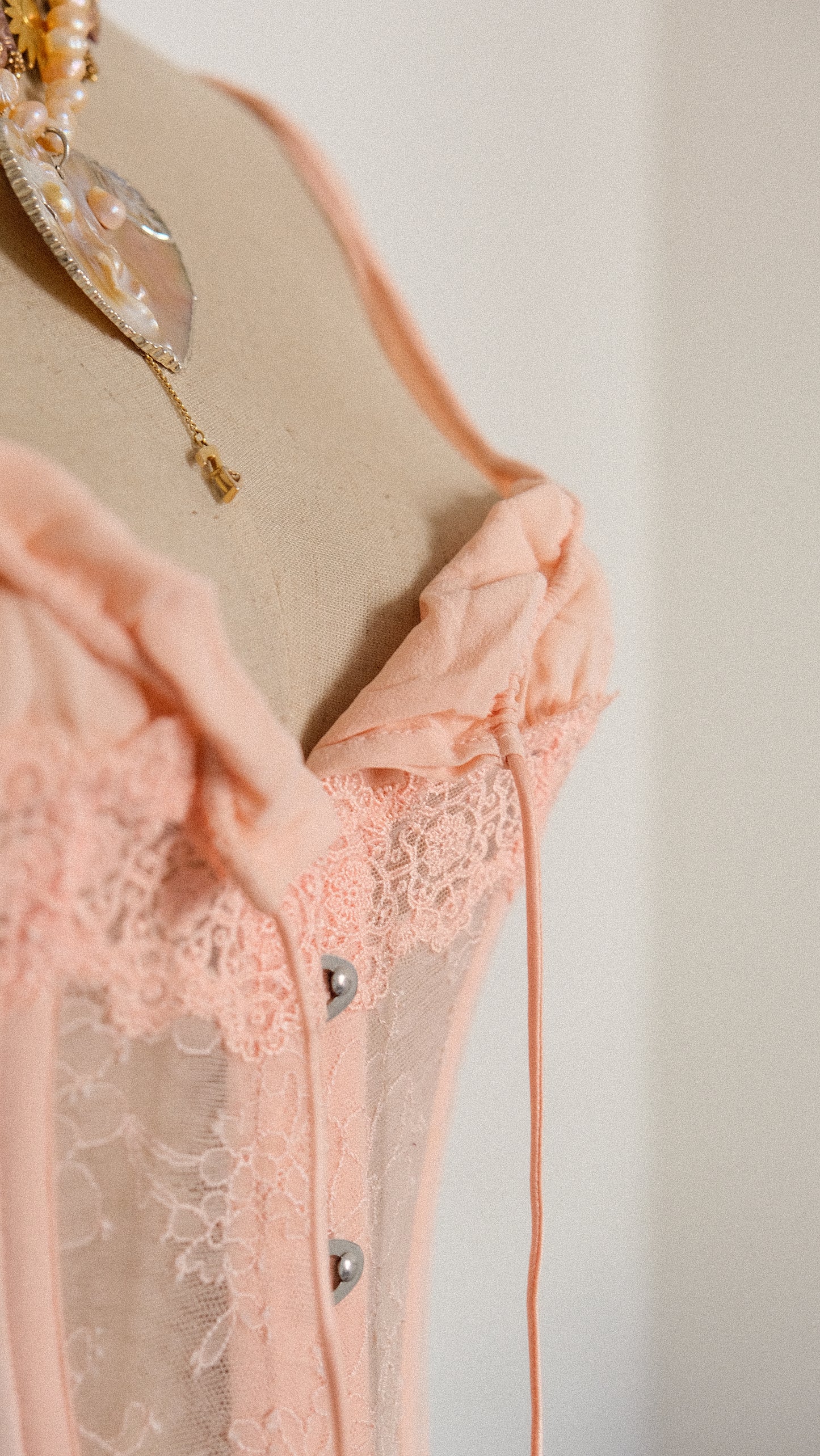 Blush La Perla milkmaid bustier (M)