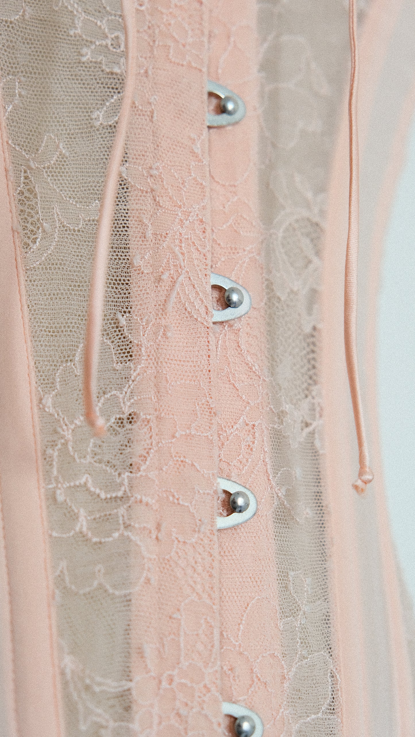 Blush La Perla milkmaid bustier (M)