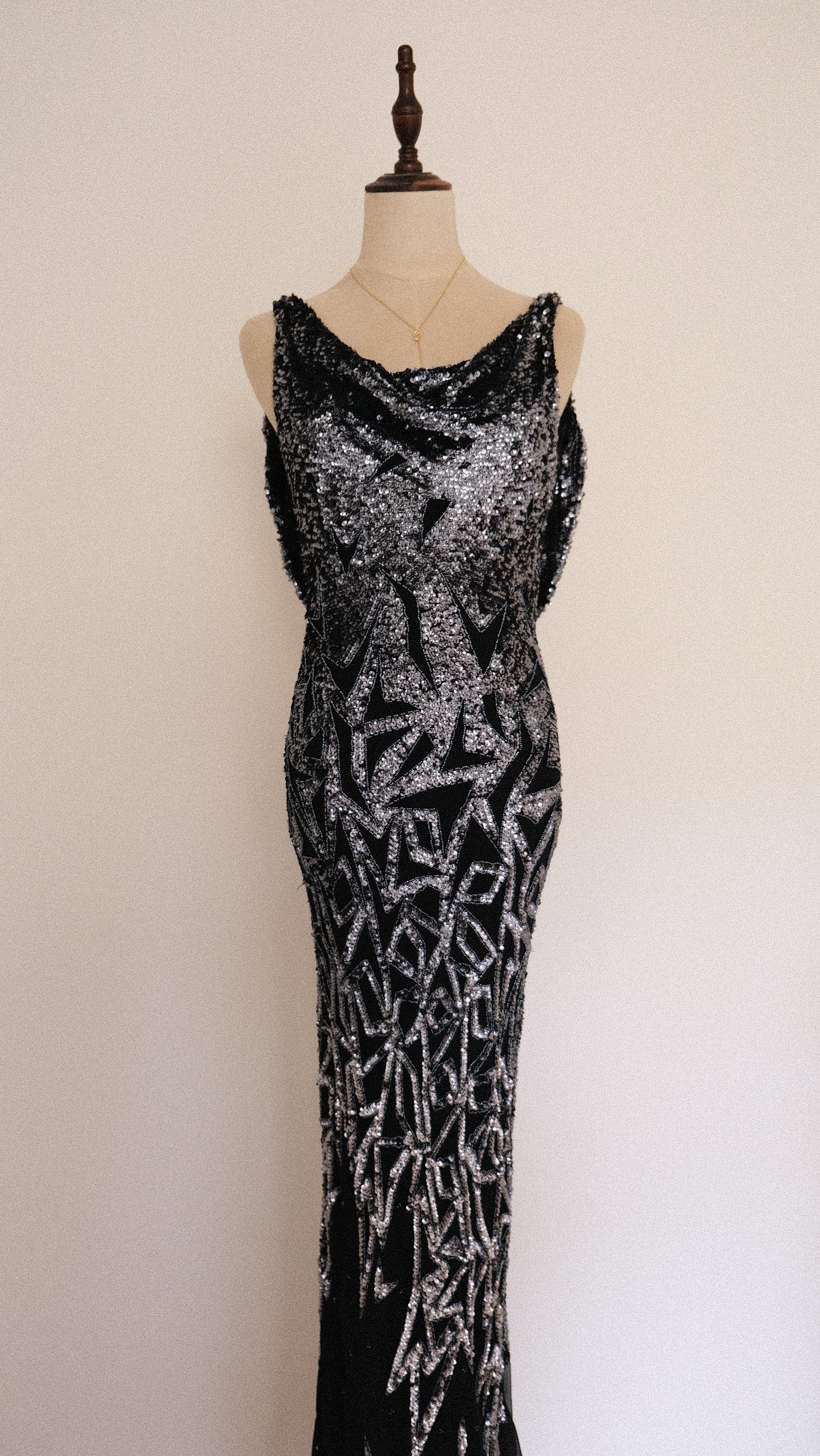 Starlace evening dress (S/M, M)