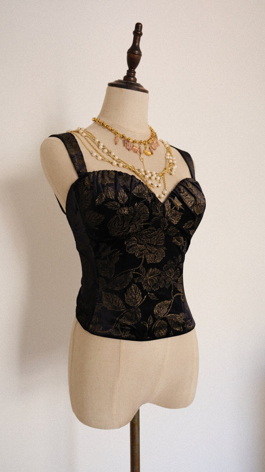 A midnight vineyard romance top (L)