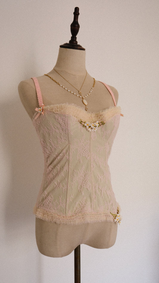 Chantal Thomass meadow corset (80D/36D)