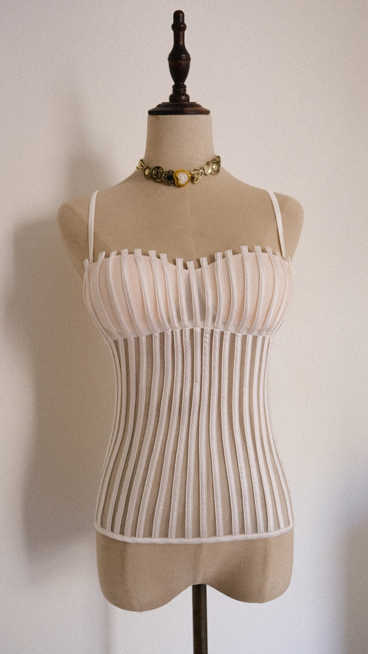 La Perla Graphique corset top (36B/80B)