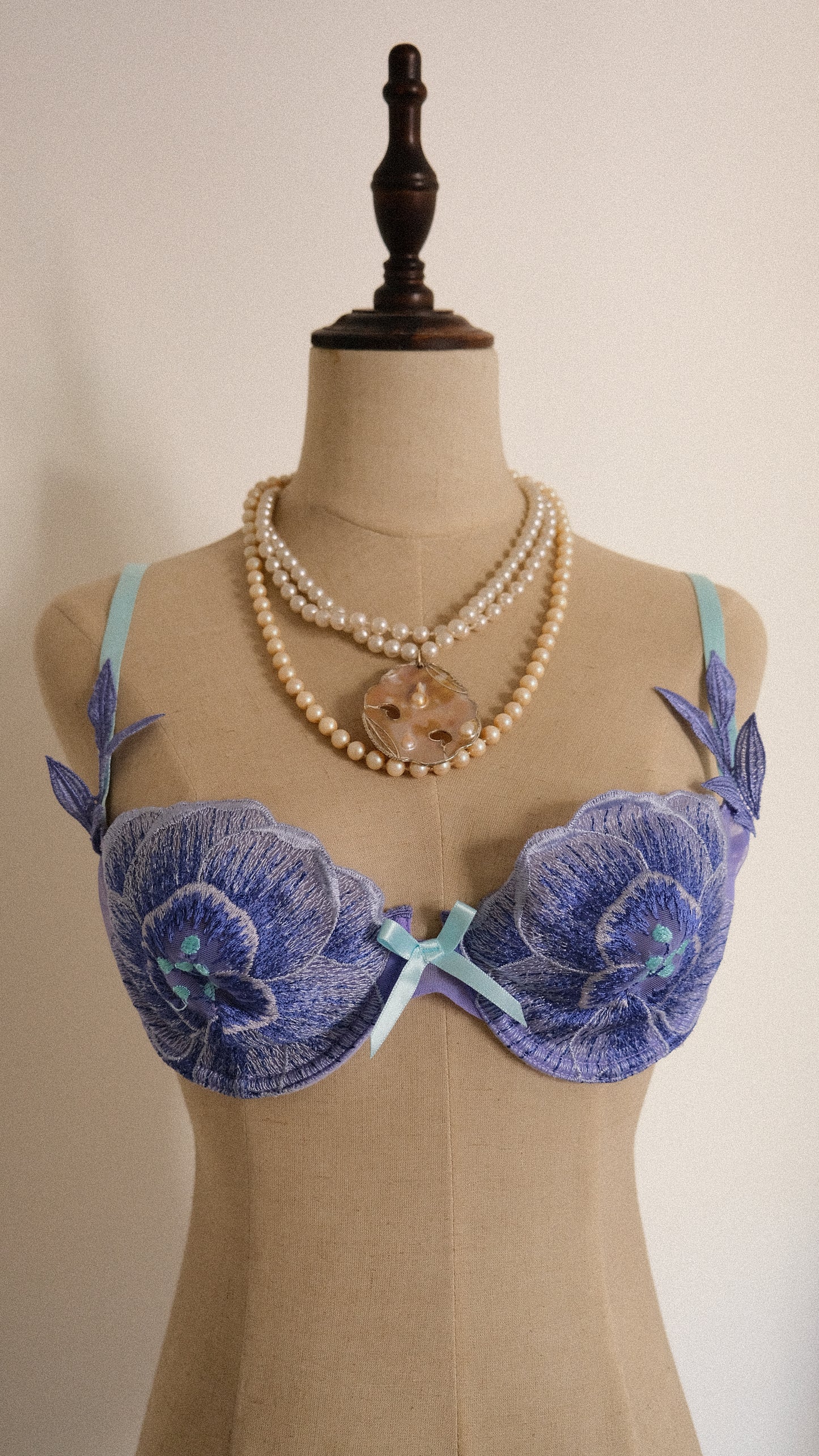 Aqua bloom bra (70D/32D)