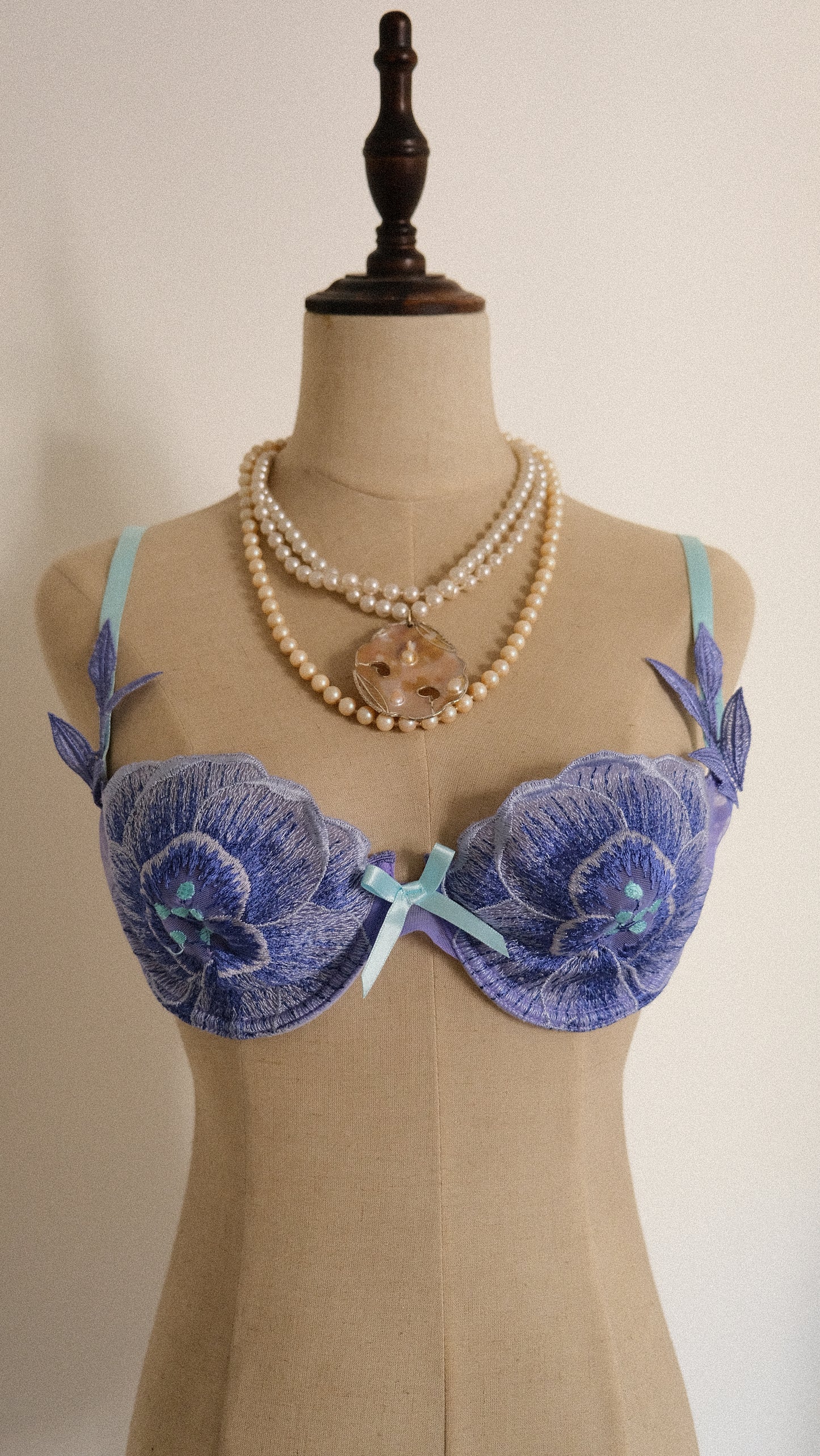 Aqua bloom bra (70D/32D)