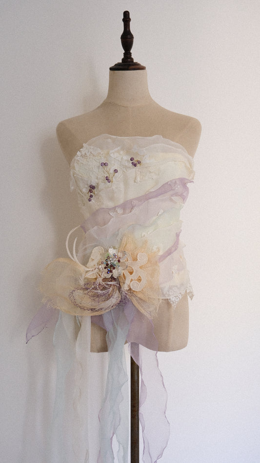 Lilac magical fairy bustier (XS, B cup)