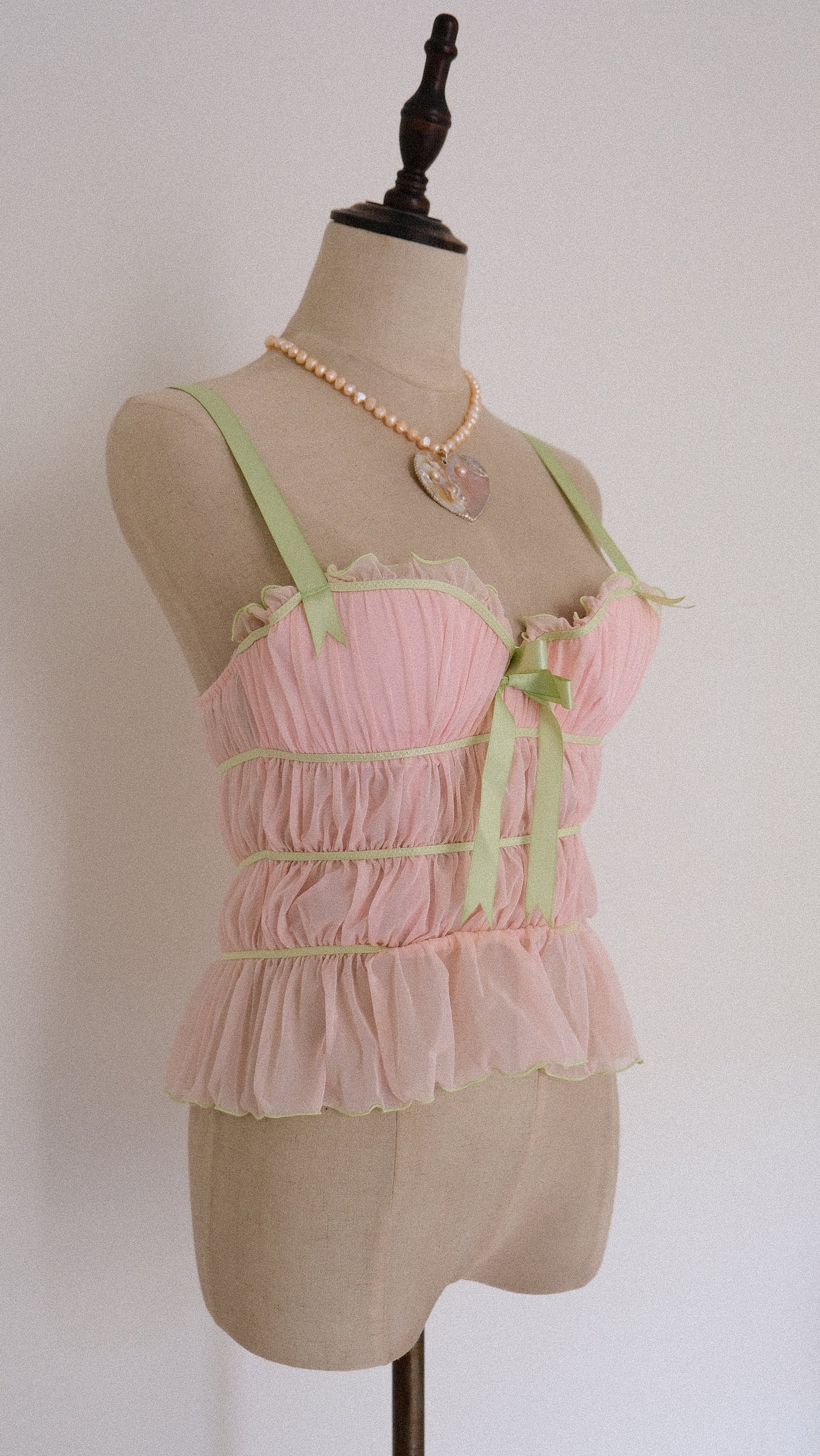 Rare 2006 Chantal Thomass Ruffle corset (70B/32B)