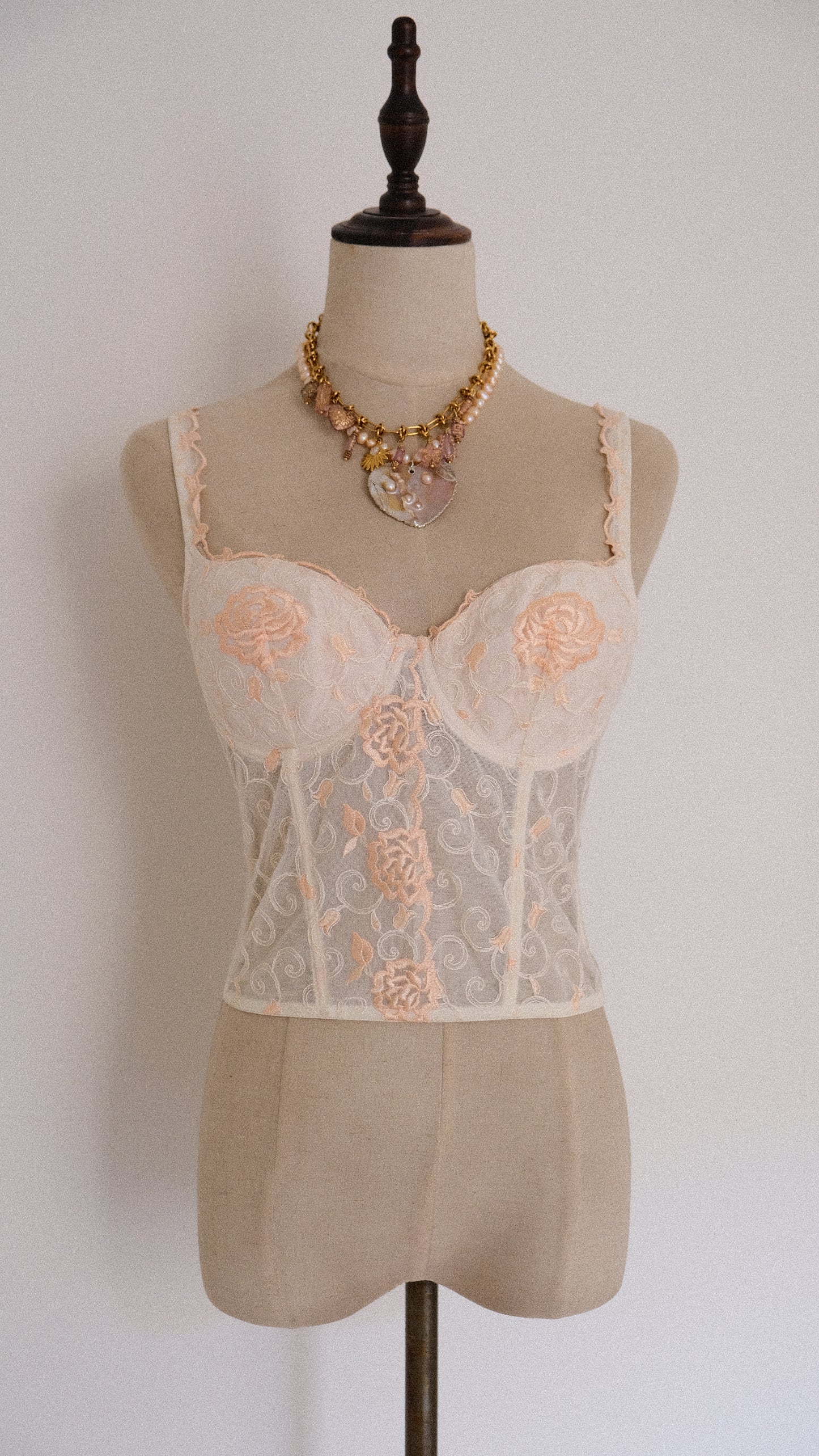 French Rose corset (80B/36B)