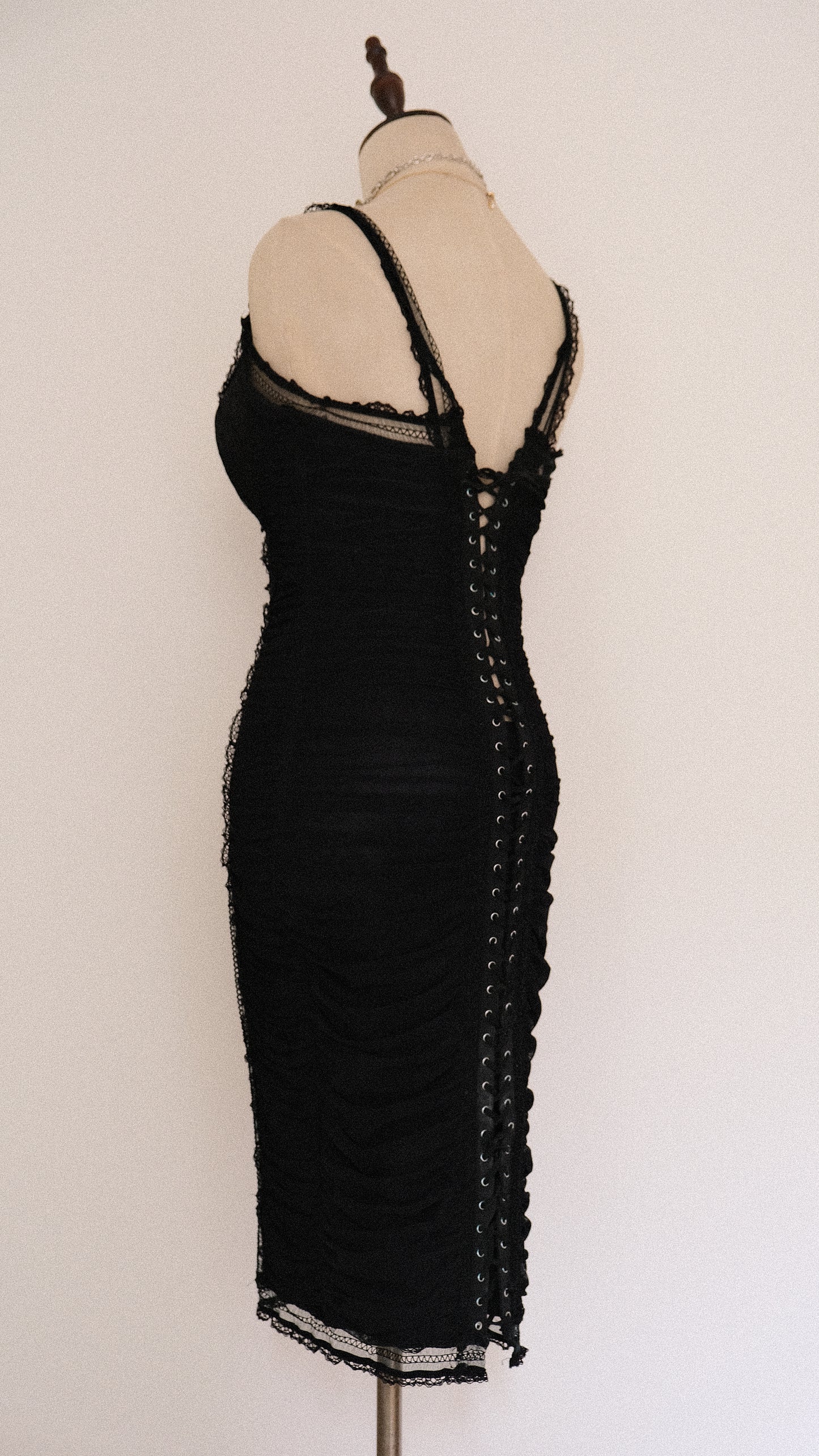 English Designer corset dress (XS/S, S)