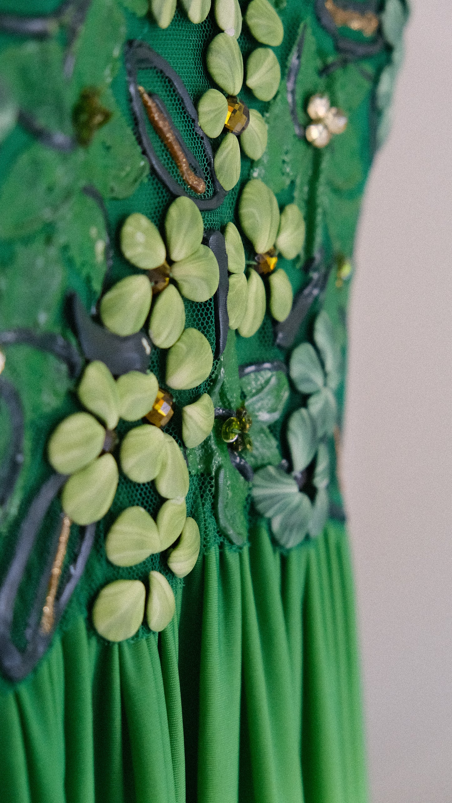 Limeglow gown (M, M/L)