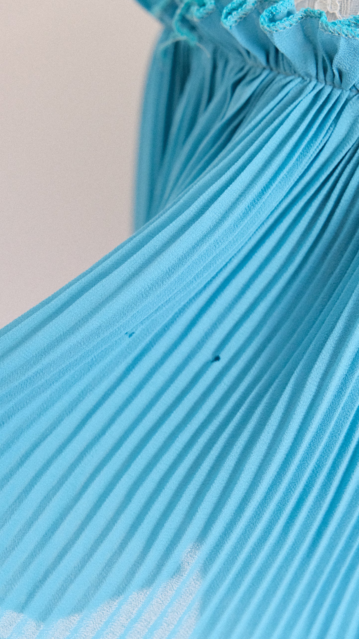 Aqua mini dress (S/M, M)