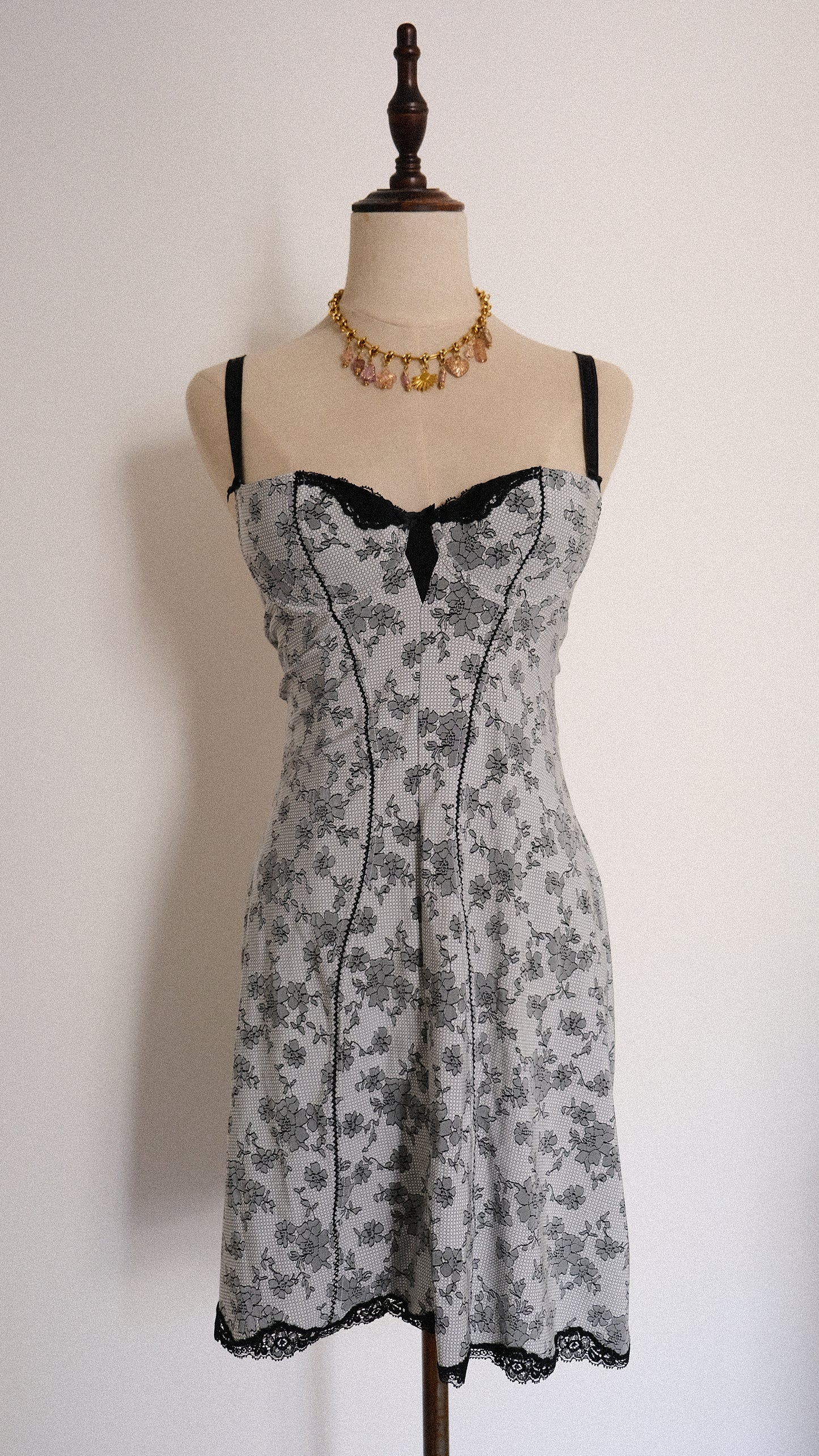 Chantal Thomass Black and White babydoll (70B/32B)