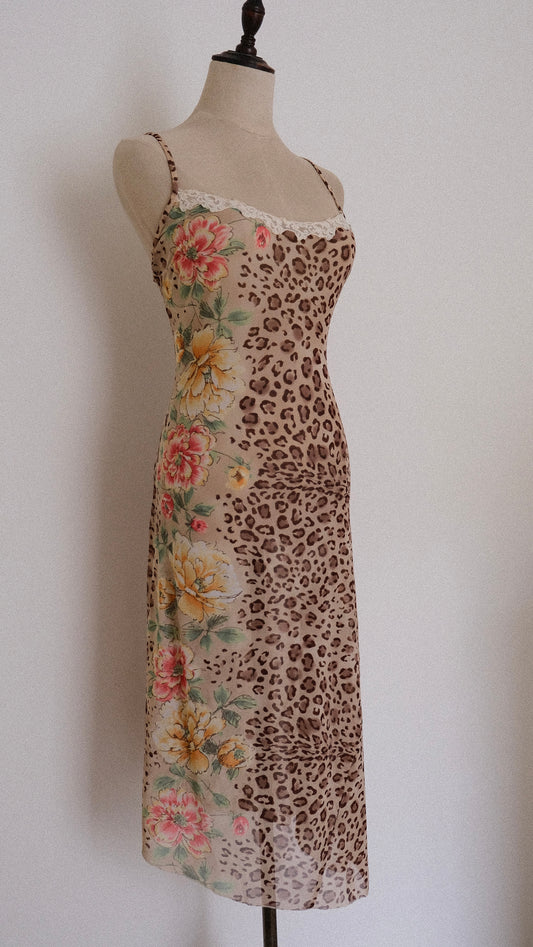 La Perla Wild Floral lingerie dress (M)