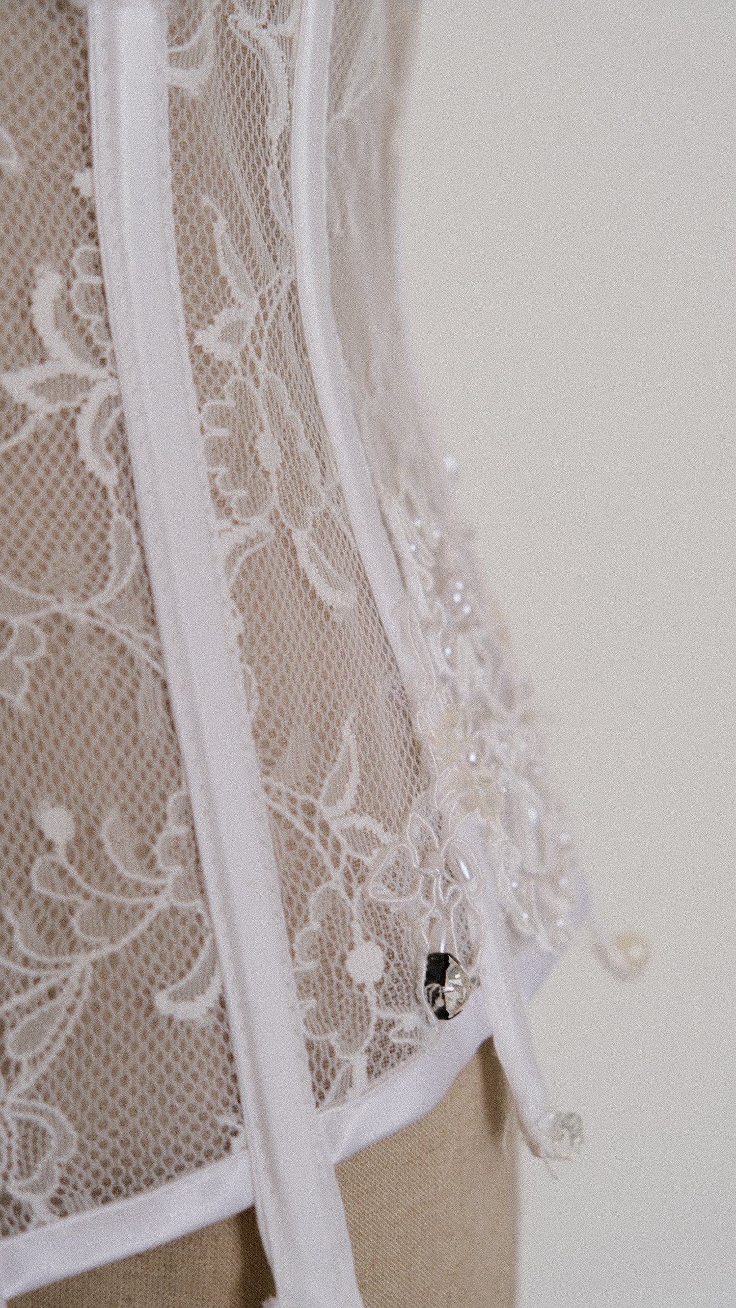 One of one Bridal bustier (XS/S)