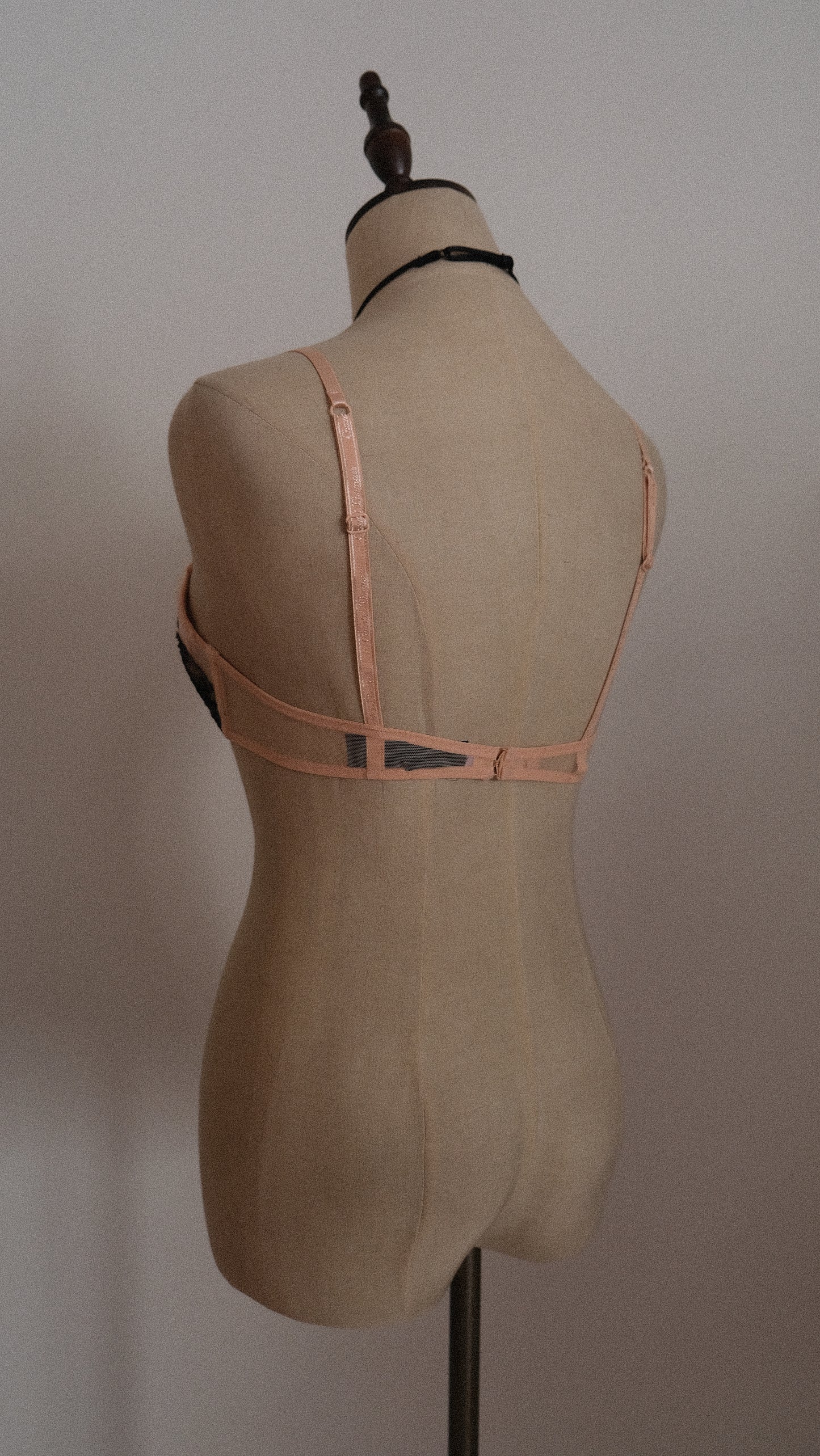 Chantal Thomass lace halter bra (75B/34B)