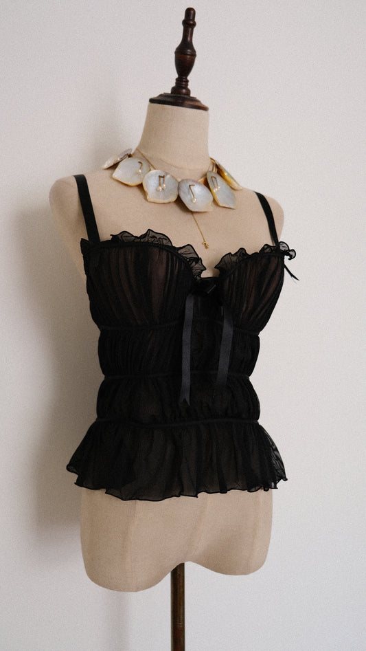 Vintage Chantal Thomass Layered corset (70B/32B)