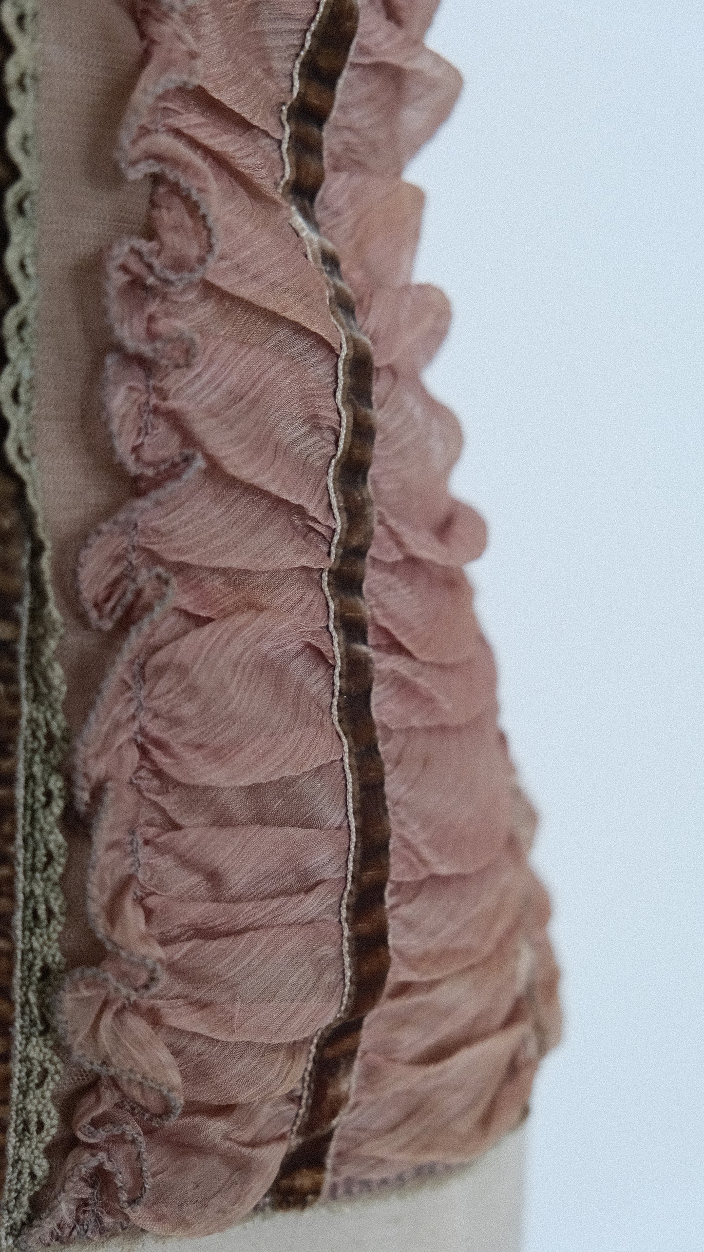 Ruched kakigreen corset (S/M)