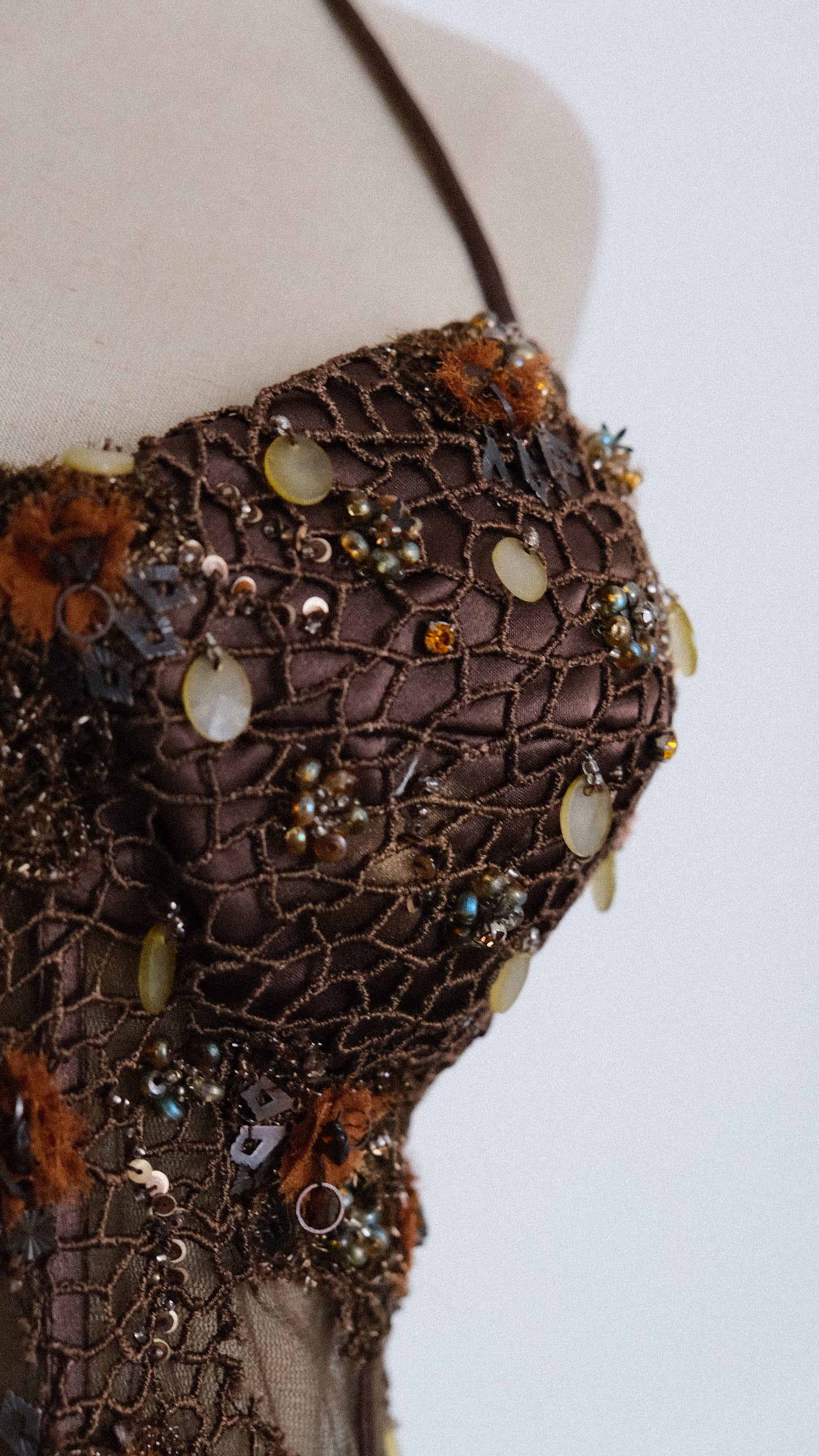 French Deepsea Treasure bustier (M, M/L)