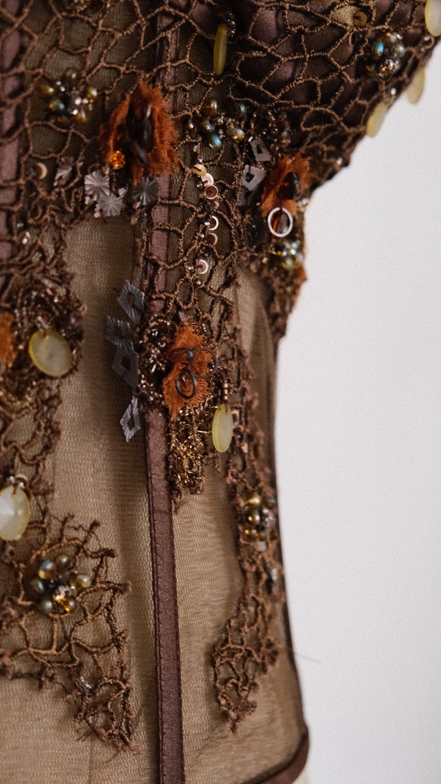 French Deepsea Treasure bustier (M, M/L)