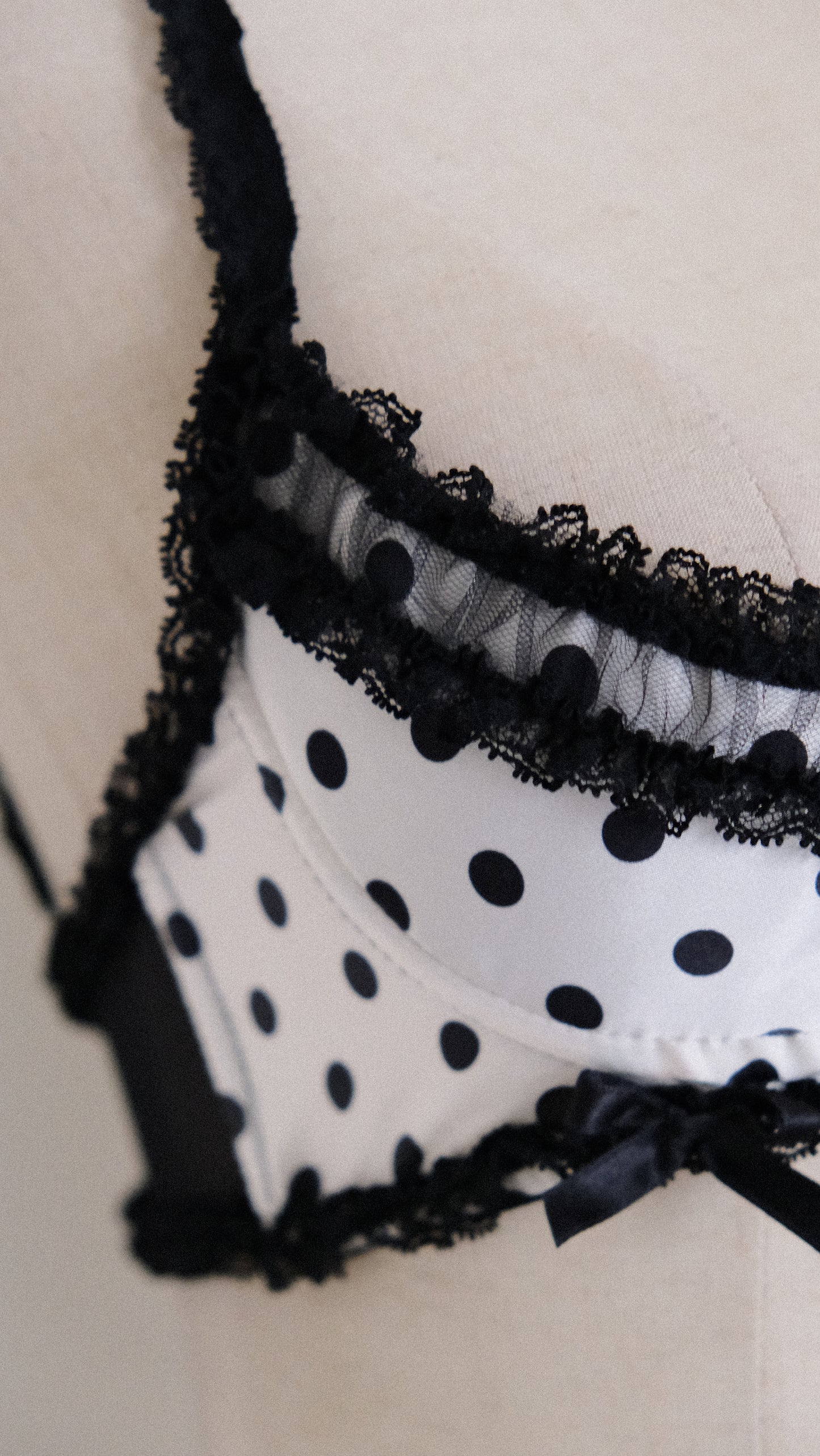 French Polkadot bra (32B/70B)