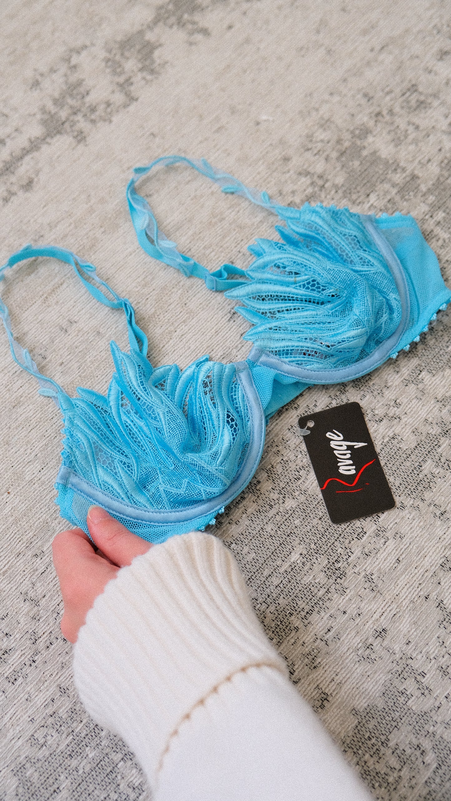 Vintage French Swan bra (70C/32C)