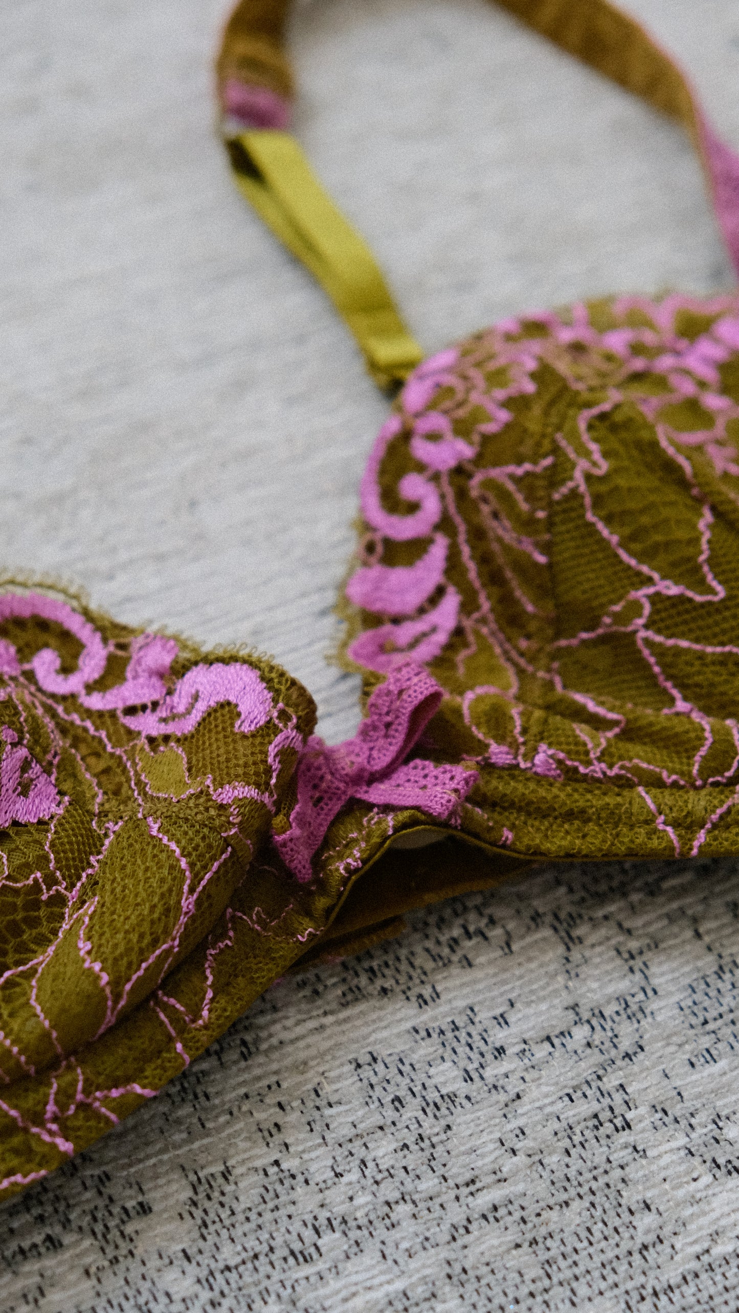 French Forest Fae 2 piece lingerie set (70B/32B)