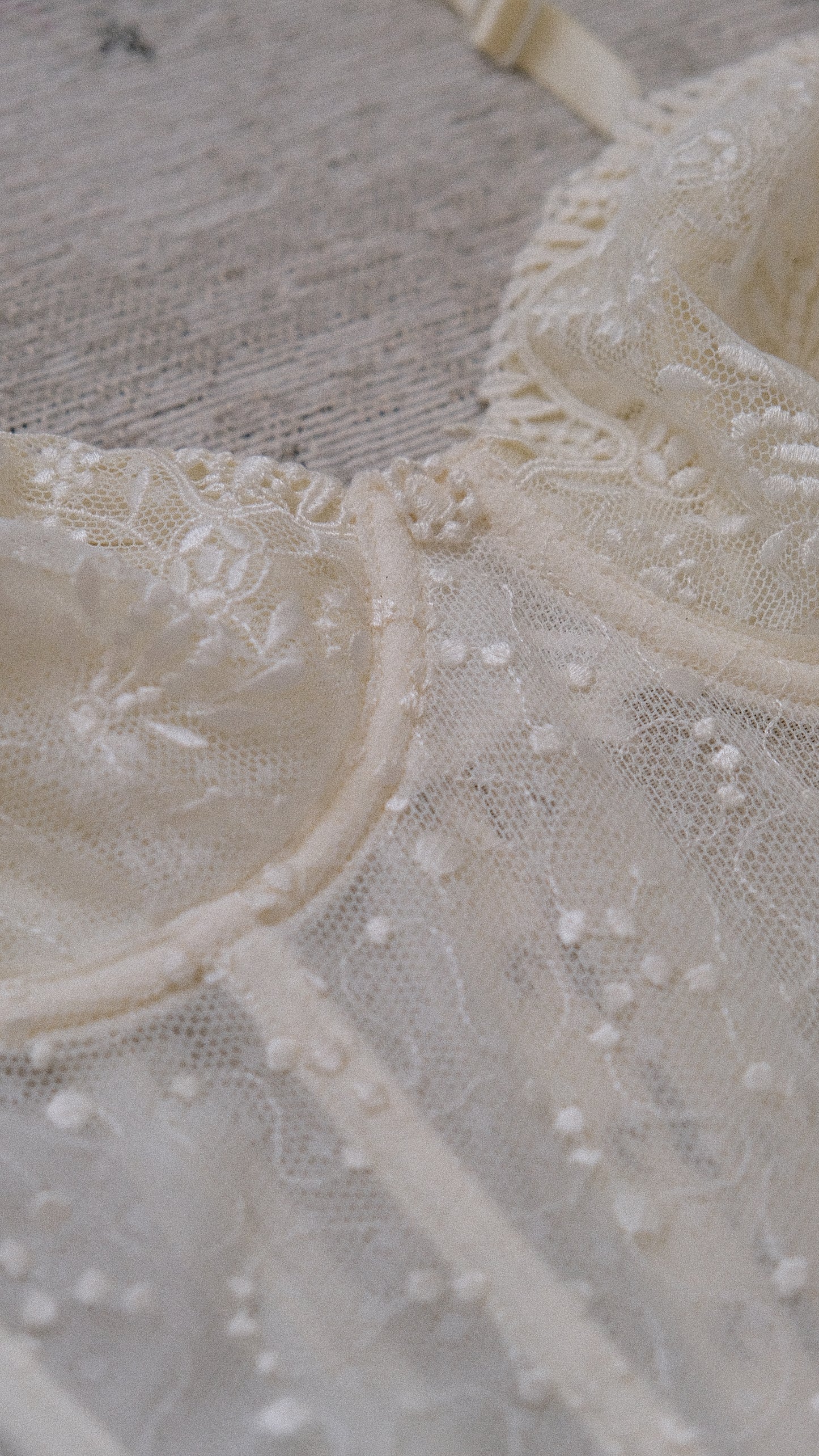Angel Lace sheer corset (75B/34B)