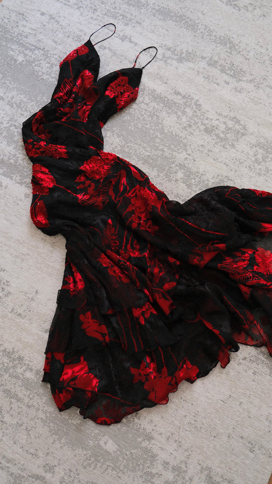 Nocturne Rose dress (S/M)