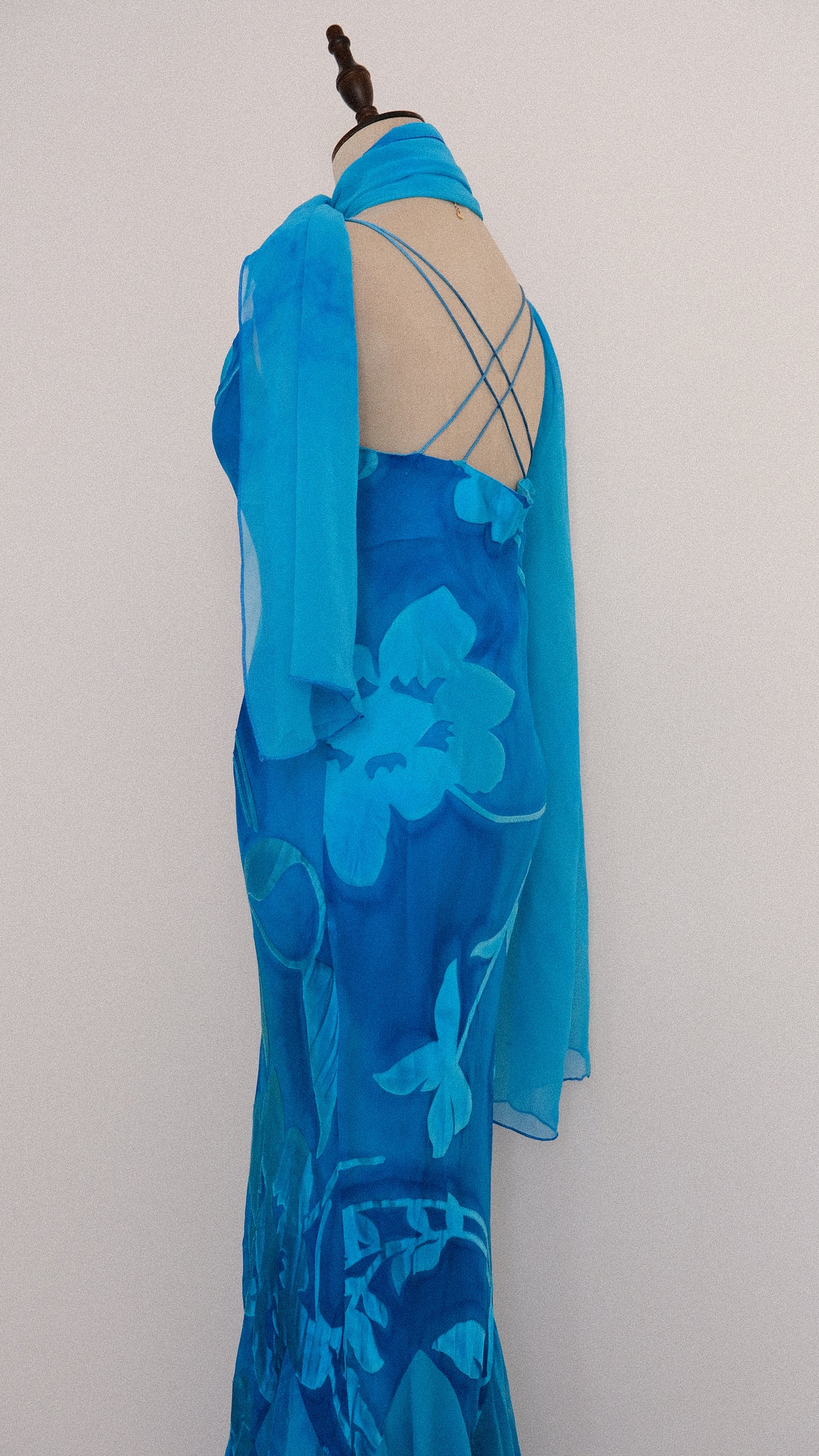 Blue Current dress (S/M, M)