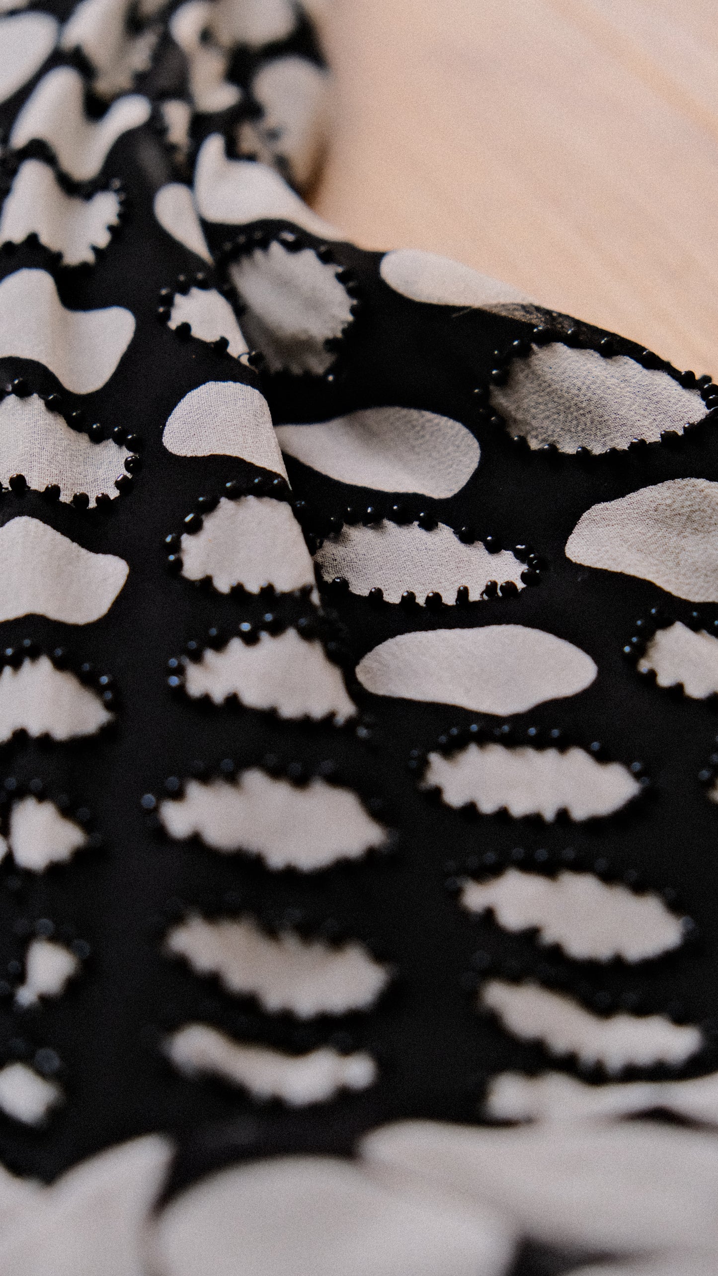 Polkadot Couture dress (M-L)