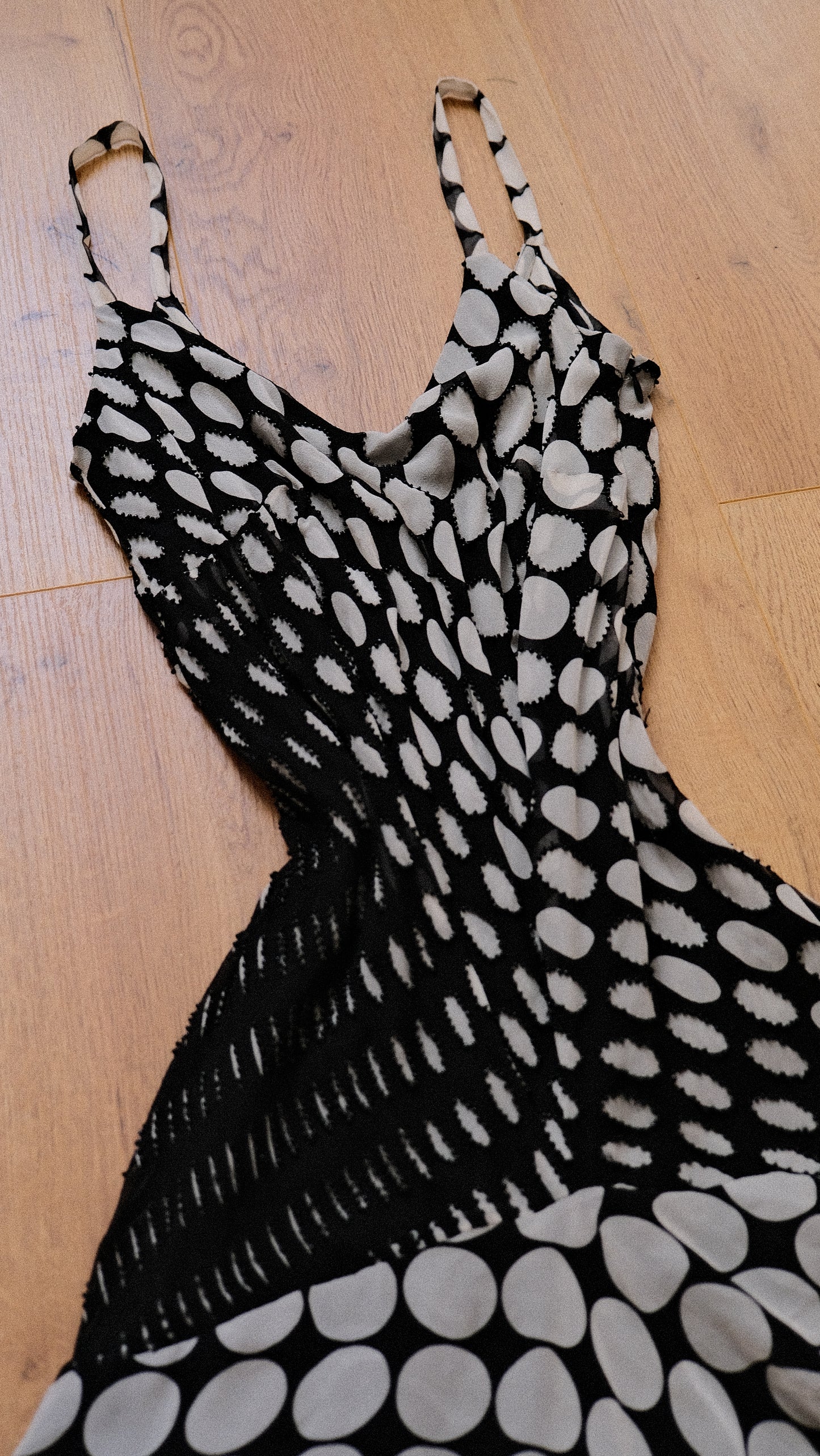 Polkadot Couture dress (M-L)