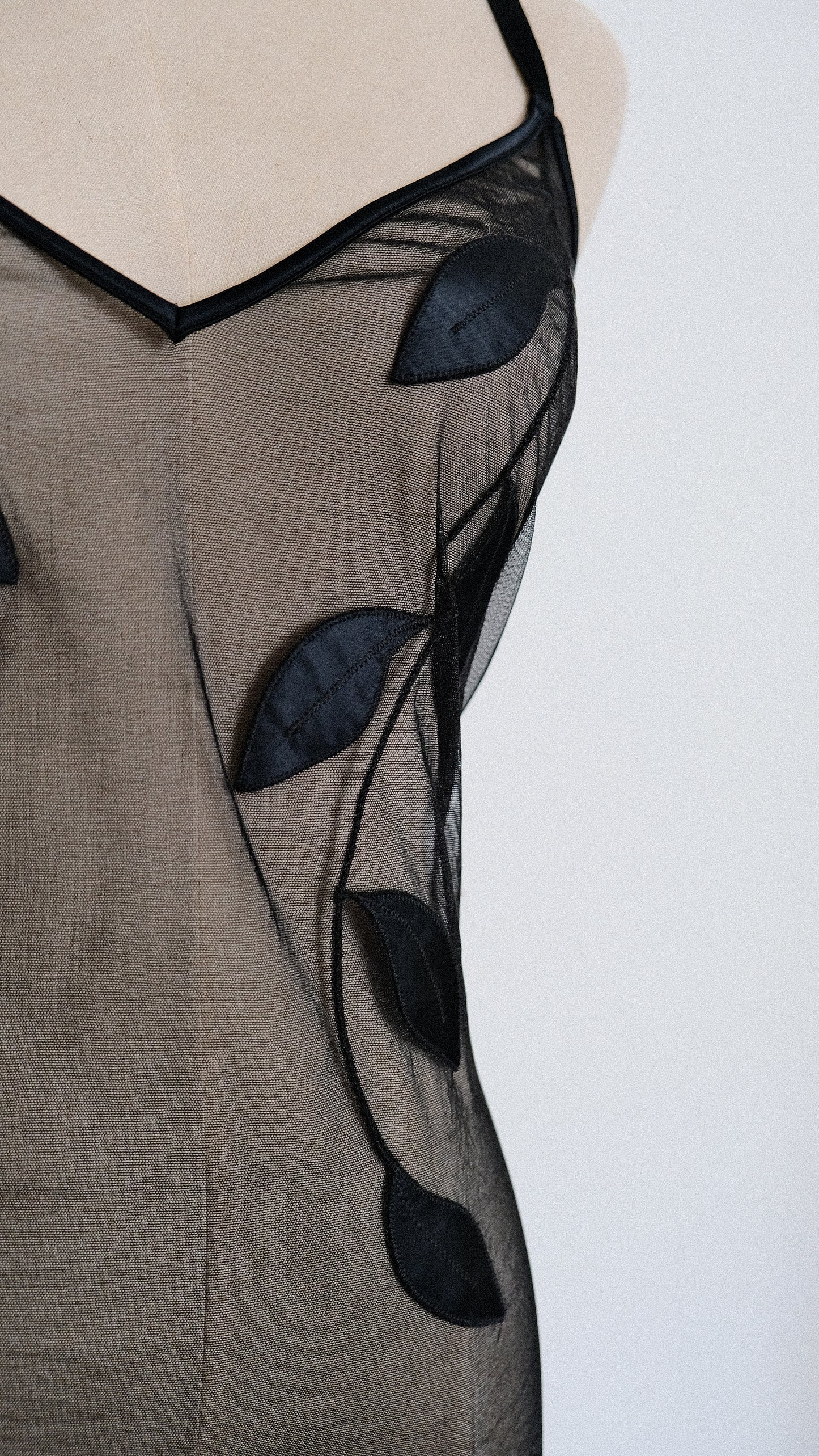 Vintage La Perla leaf nuisette (M/L, L)