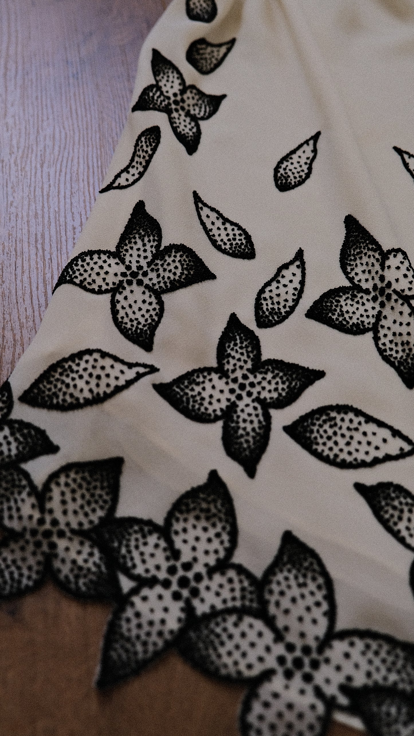 Ivory Bloom dress (S, S/M)