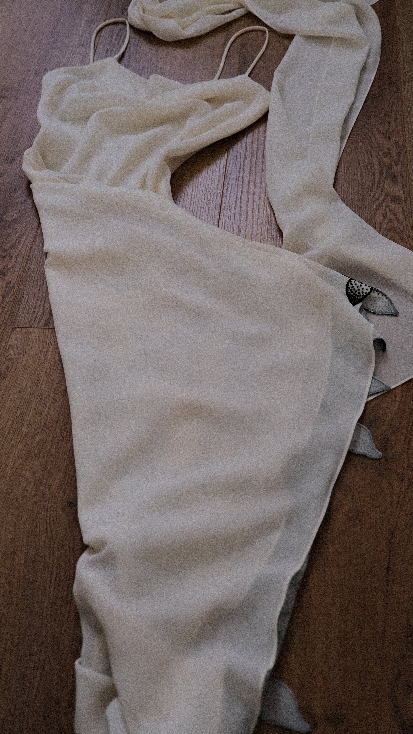 Ivory Bloom dress (S, S/M)